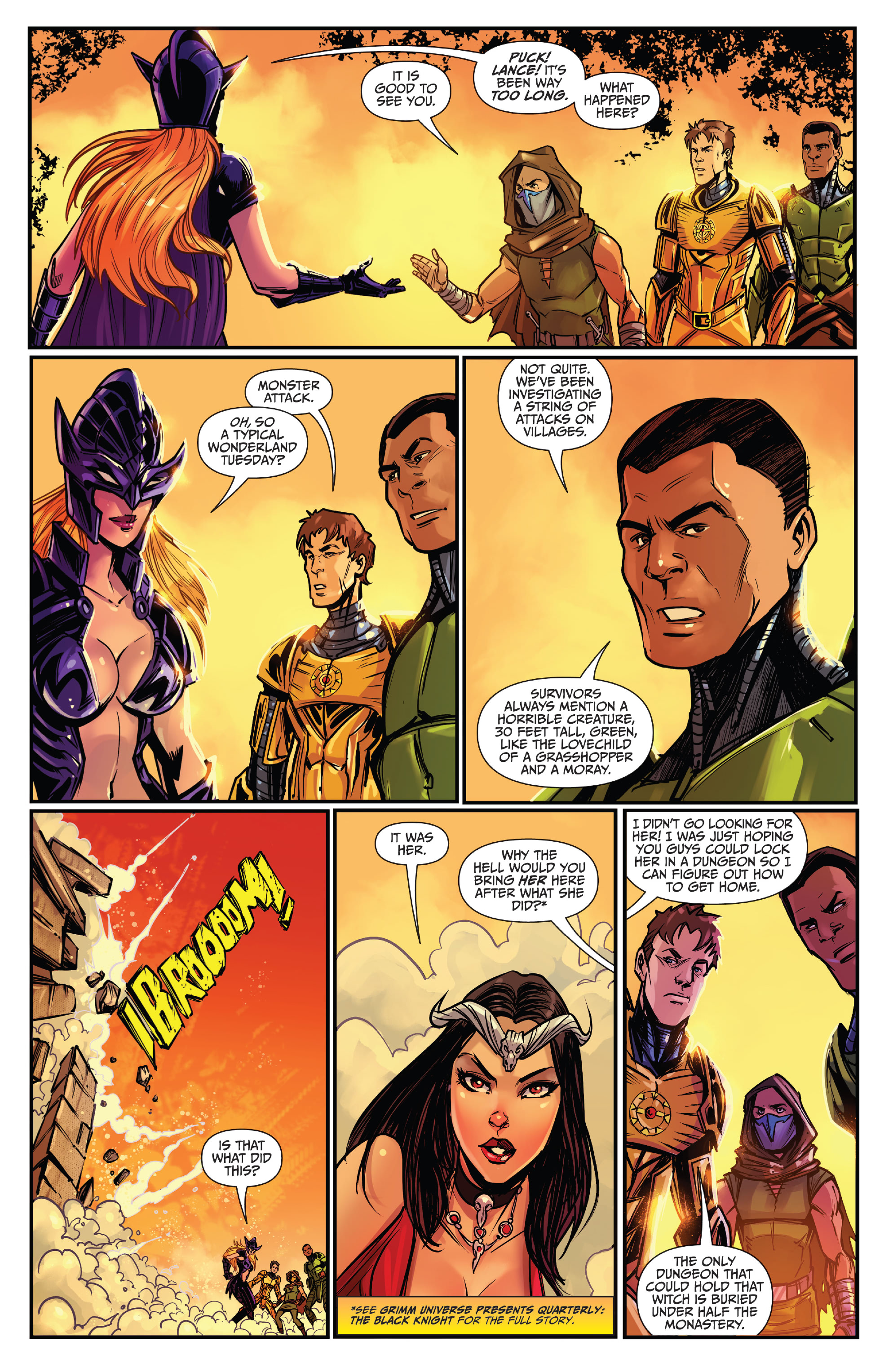 Myths and Legends Quarterly: Black Knight Fate of Legends (2023-) issue 1 - Page 28