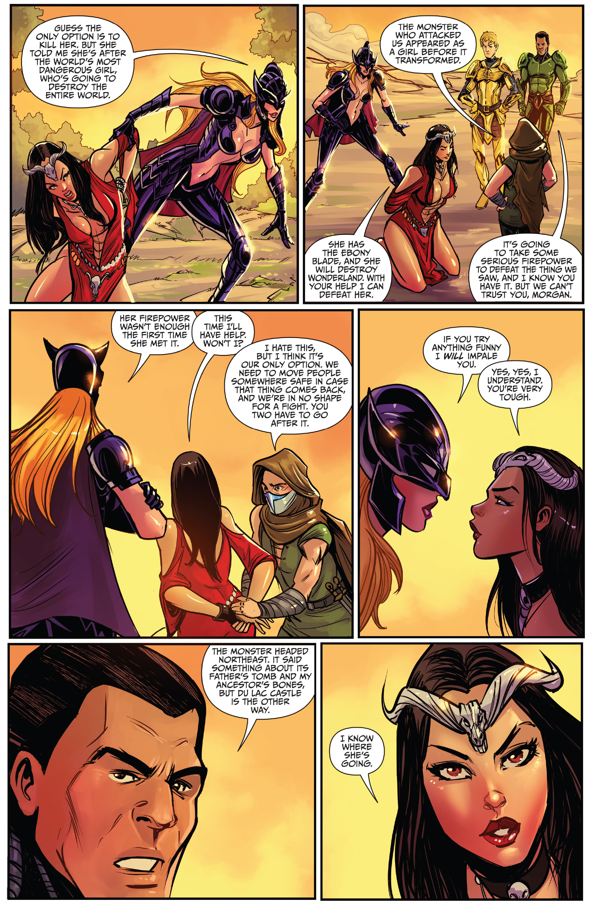 Myths and Legends Quarterly: Black Knight Fate of Legends (2023-) issue 1 - Page 29