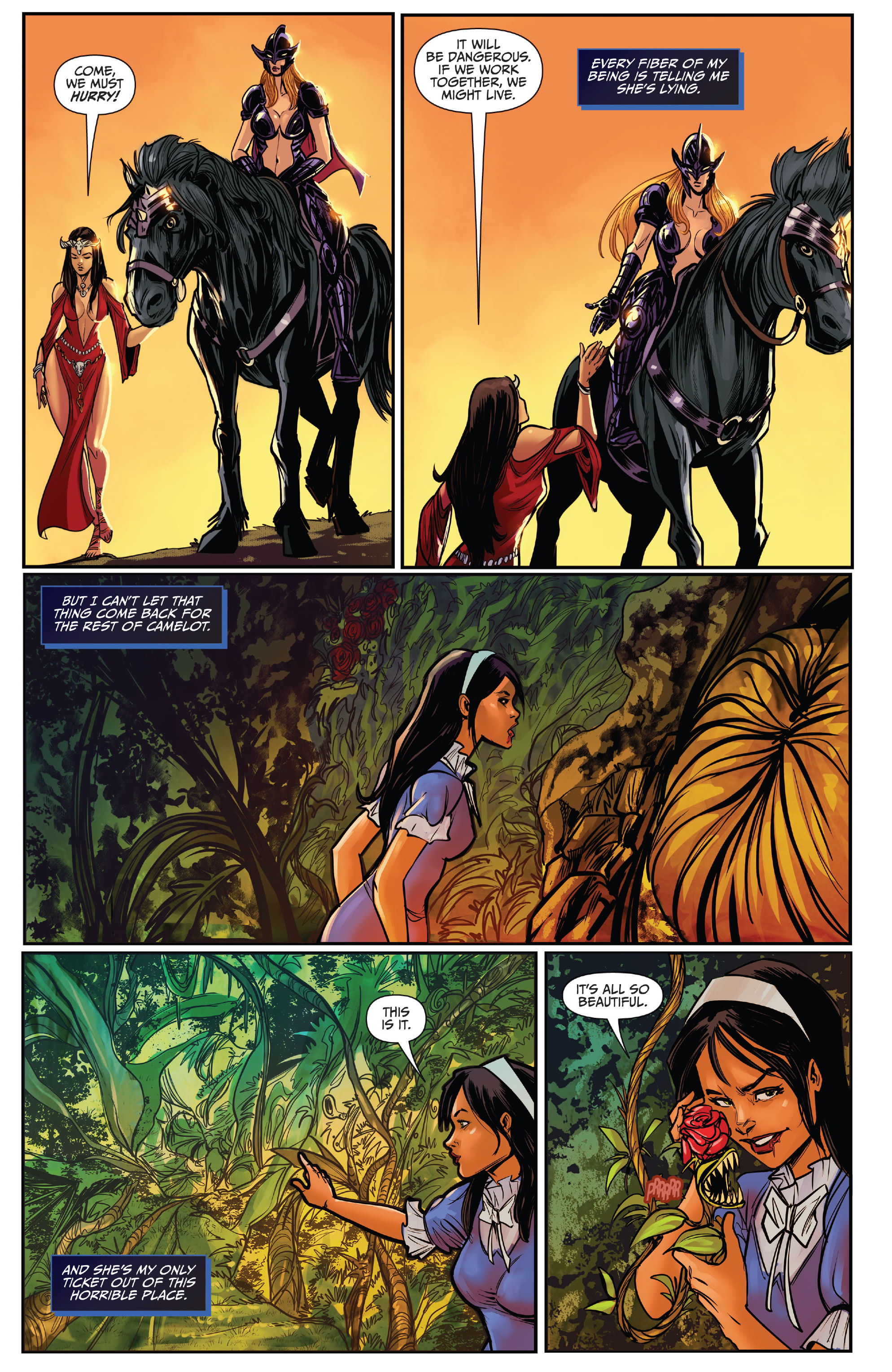 Myths and Legends Quarterly: Black Knight Fate of Legends (2023-) issue 1 - Page 30