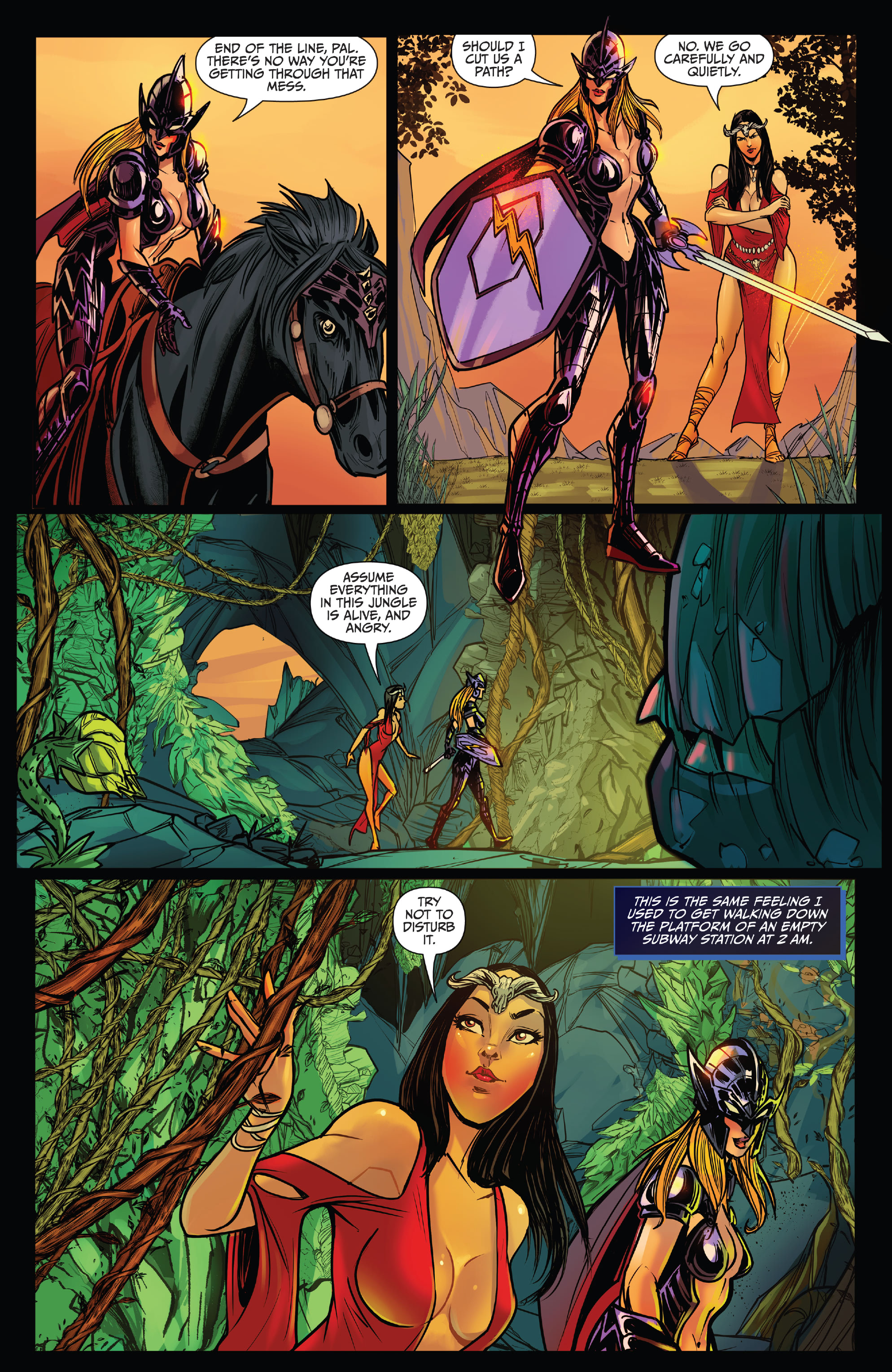 Myths and Legends Quarterly: Black Knight Fate of Legends (2023-) issue 1 - Page 35