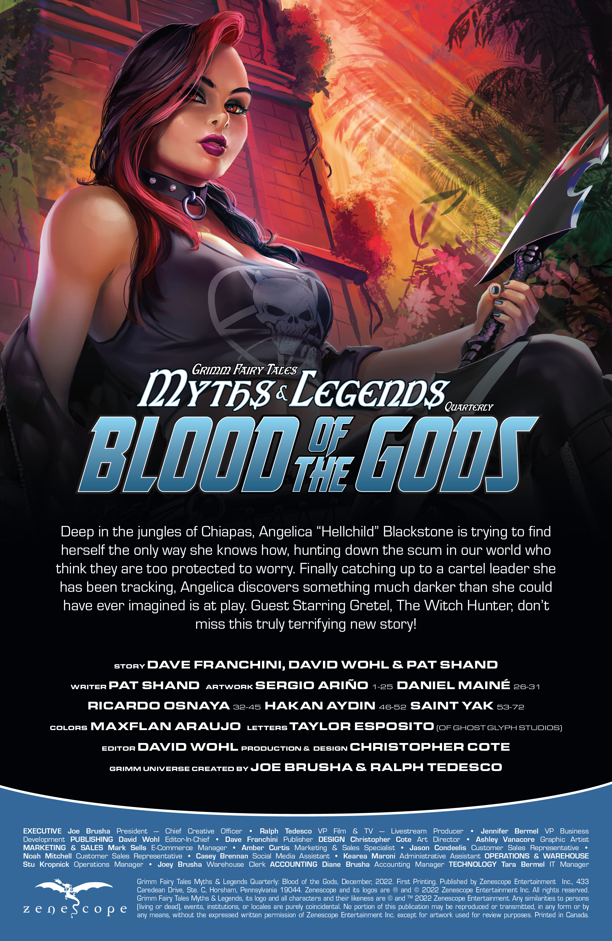 Myths and Legends Quarterly: Blood of Gods (2022-): Chapter 1 - Page 2