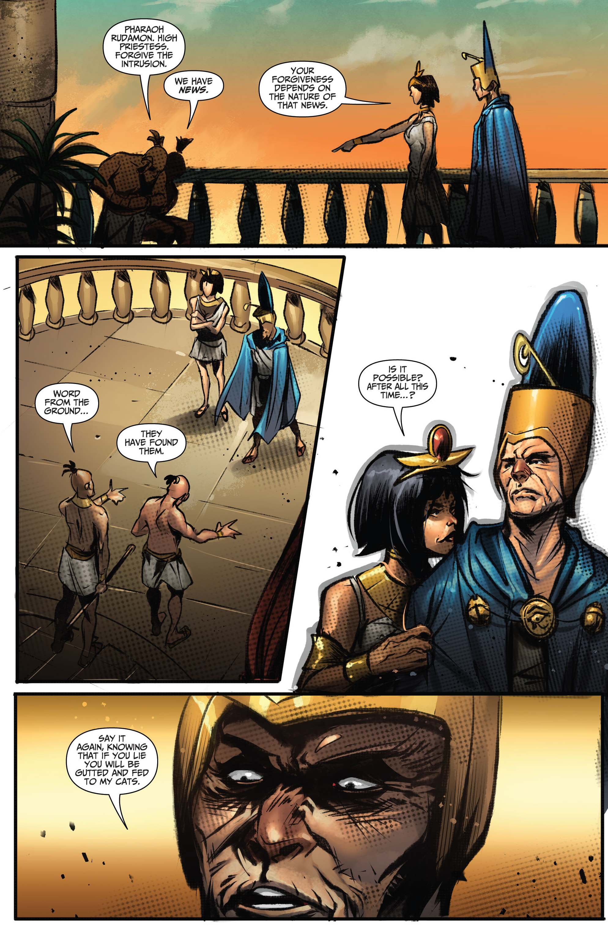 Myths & Legends Quarterly: Blood Pharaoh (2021) issue 1 - Page 19