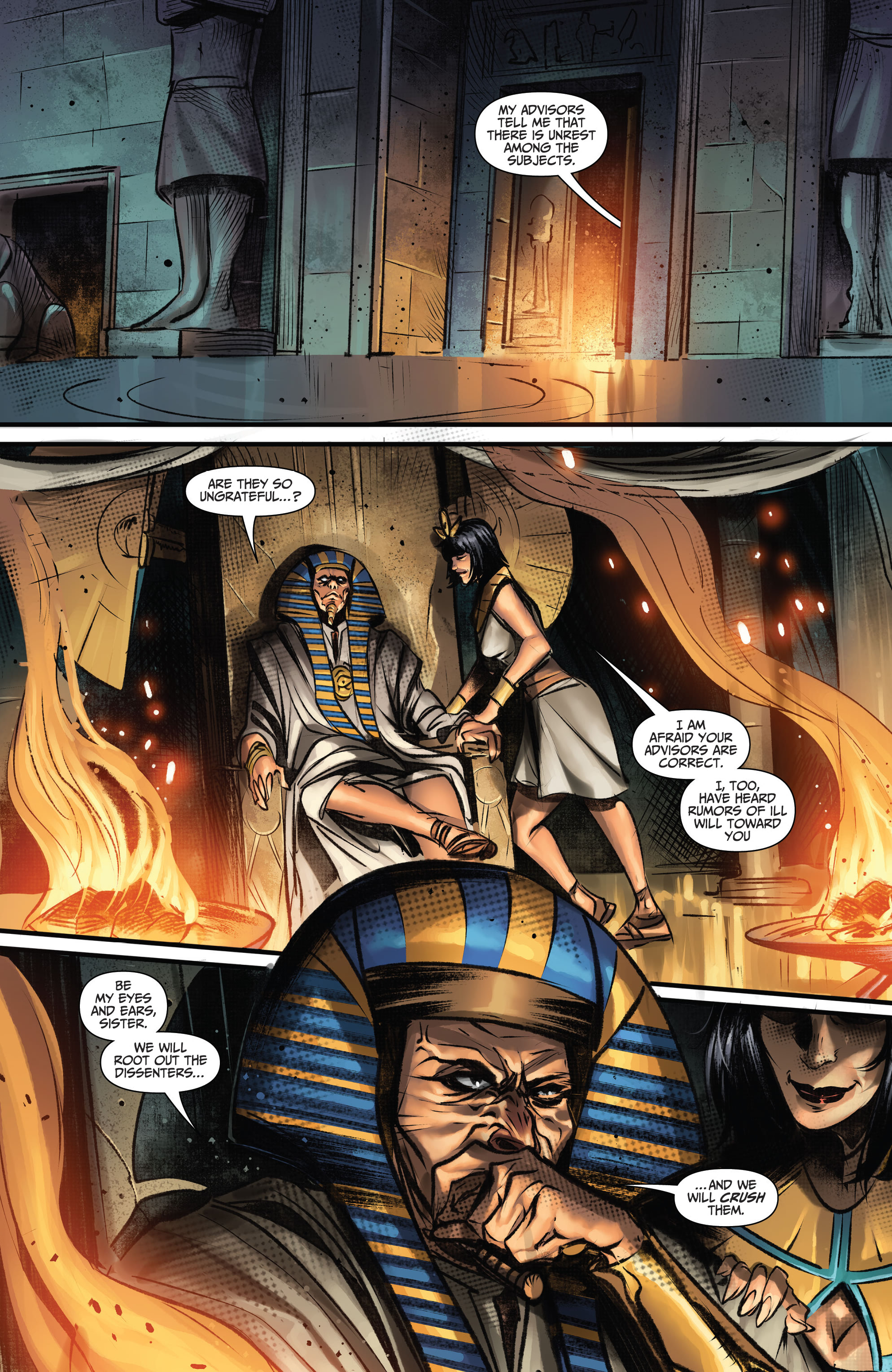 Myths & Legends Quarterly: Blood Pharaoh (2021) issue 1 - Page 44