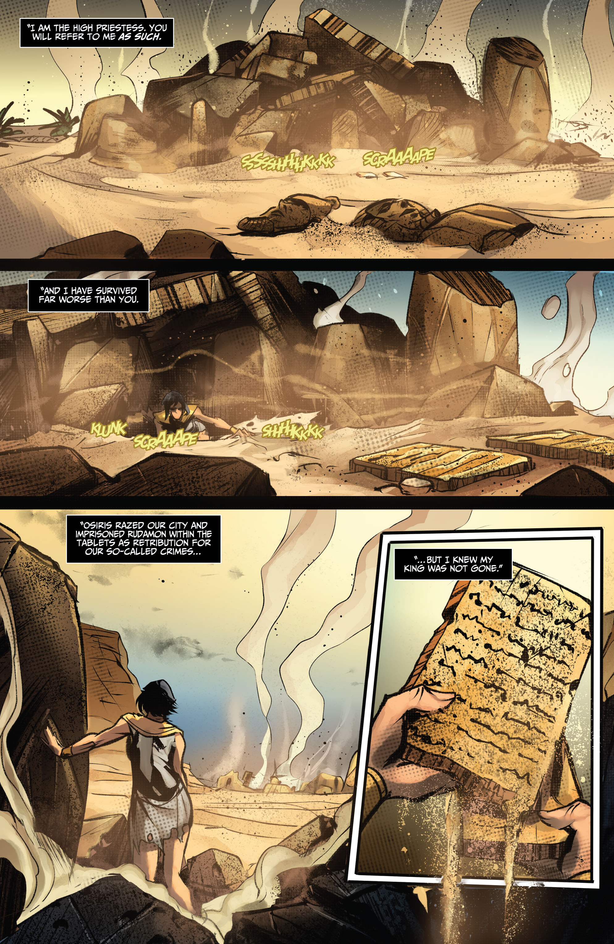 Myths & Legends Quarterly: Blood Pharaoh (2021) issue 1 - Page 63