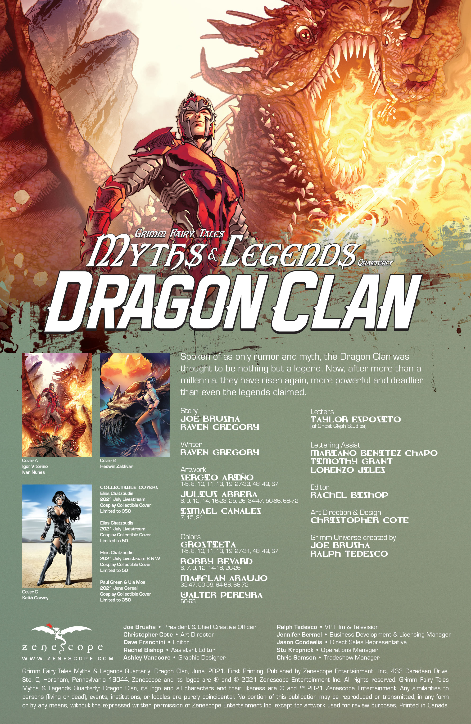Myths & Legends Quarterly: Dragon Clan (2021-): Chapter 1 - Page 2
