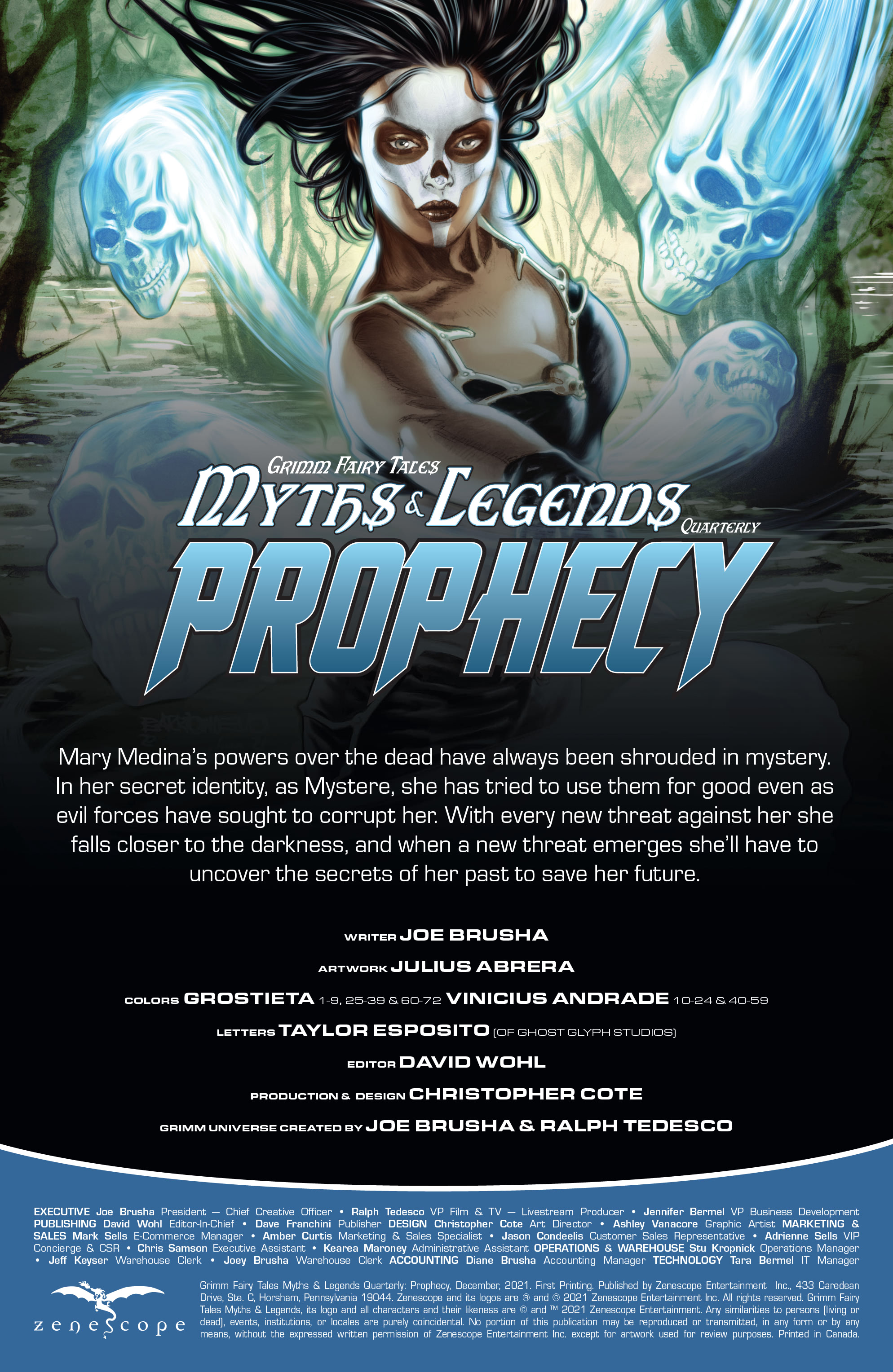 Myths & Legends Quarterly: Prophecy (2021): Chapter 1 - Page 2