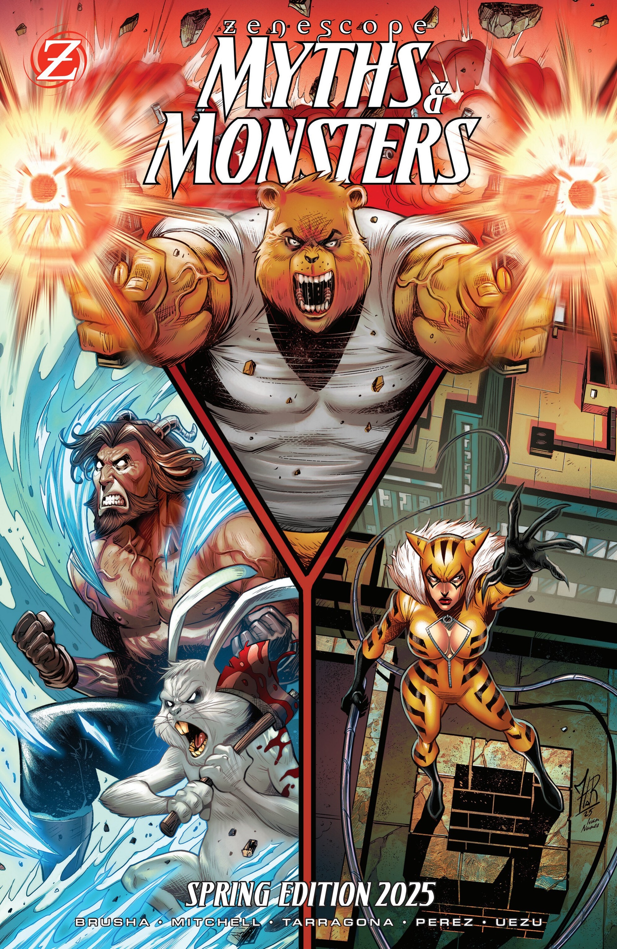 Myths & Monsters Spring 2025: Chapter 1 - Page 1