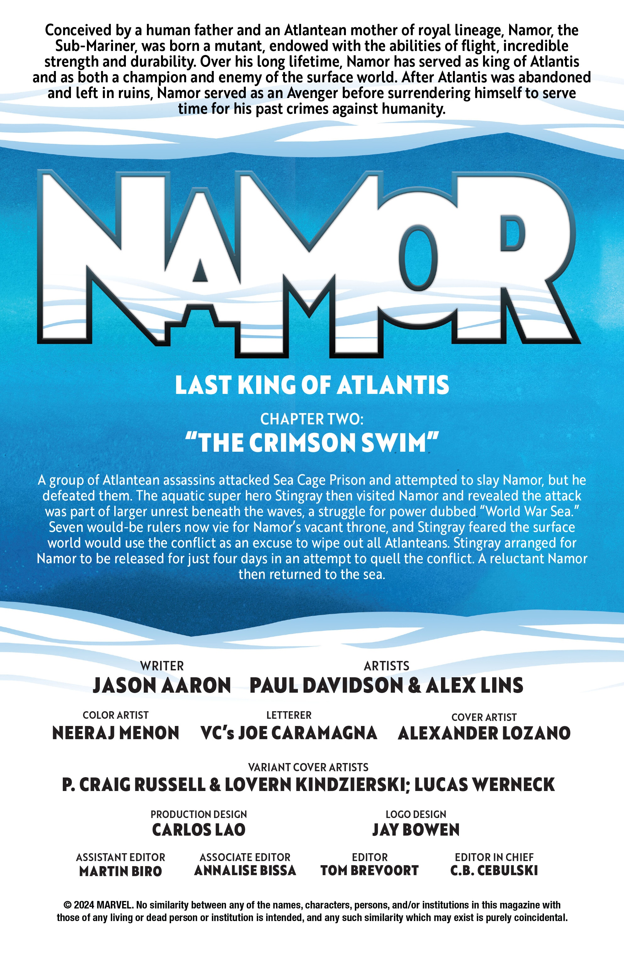 Namor (2024-) issue 2 - Page 3