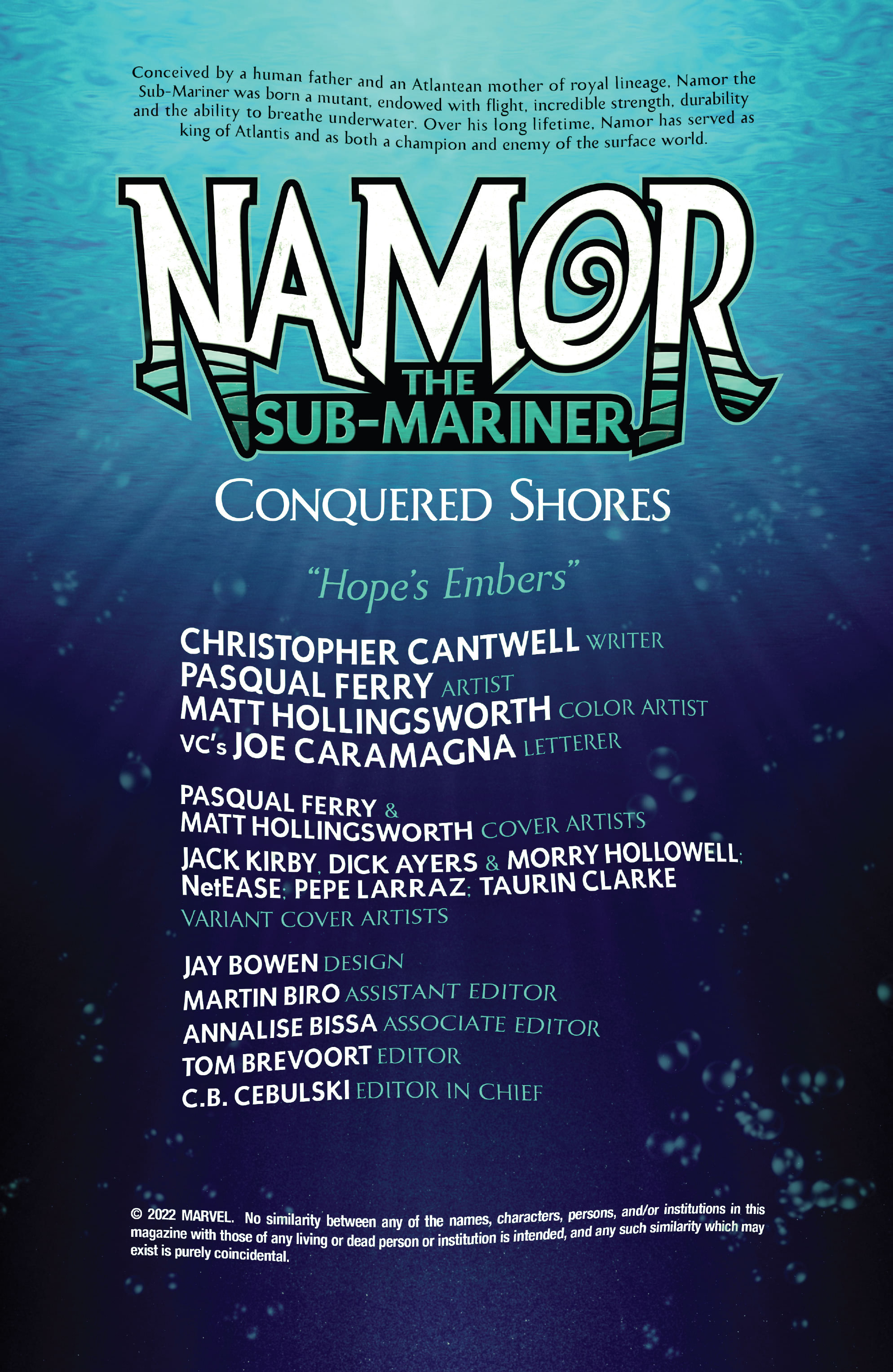 Namor the Sub-Mariner (2022-) issue 1 - Page 3