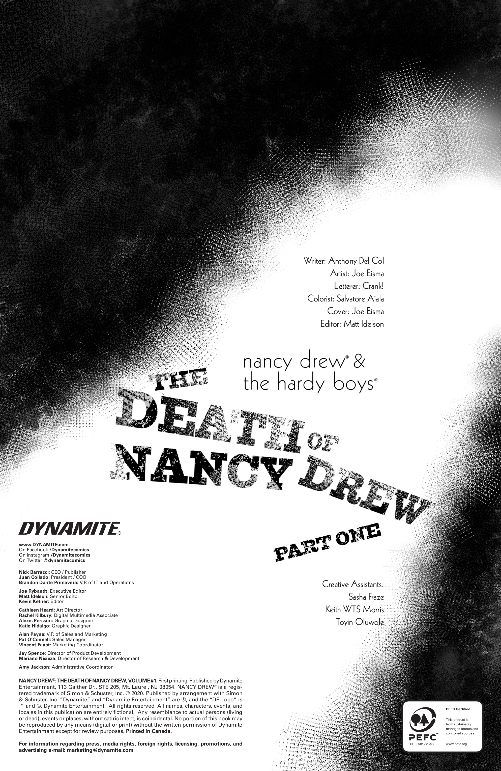 Nancy Drew & The Hardy Boys: The Death of Nancy Drew (2020-): Chapter 1 - Page 2