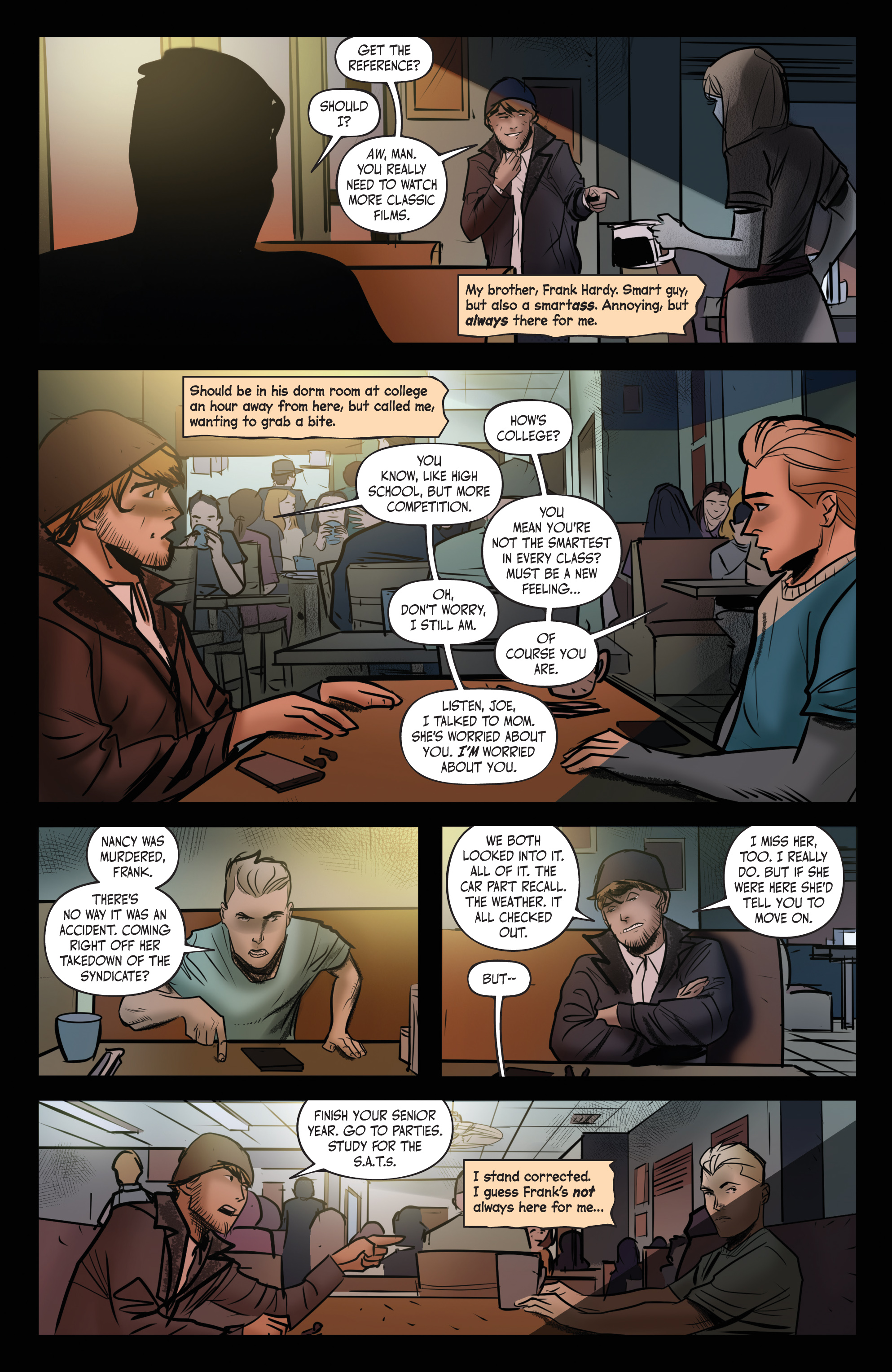 Nancy Drew & The Hardy Boys: The Death of Nancy Drew (2020-) issue 1 - Page 9