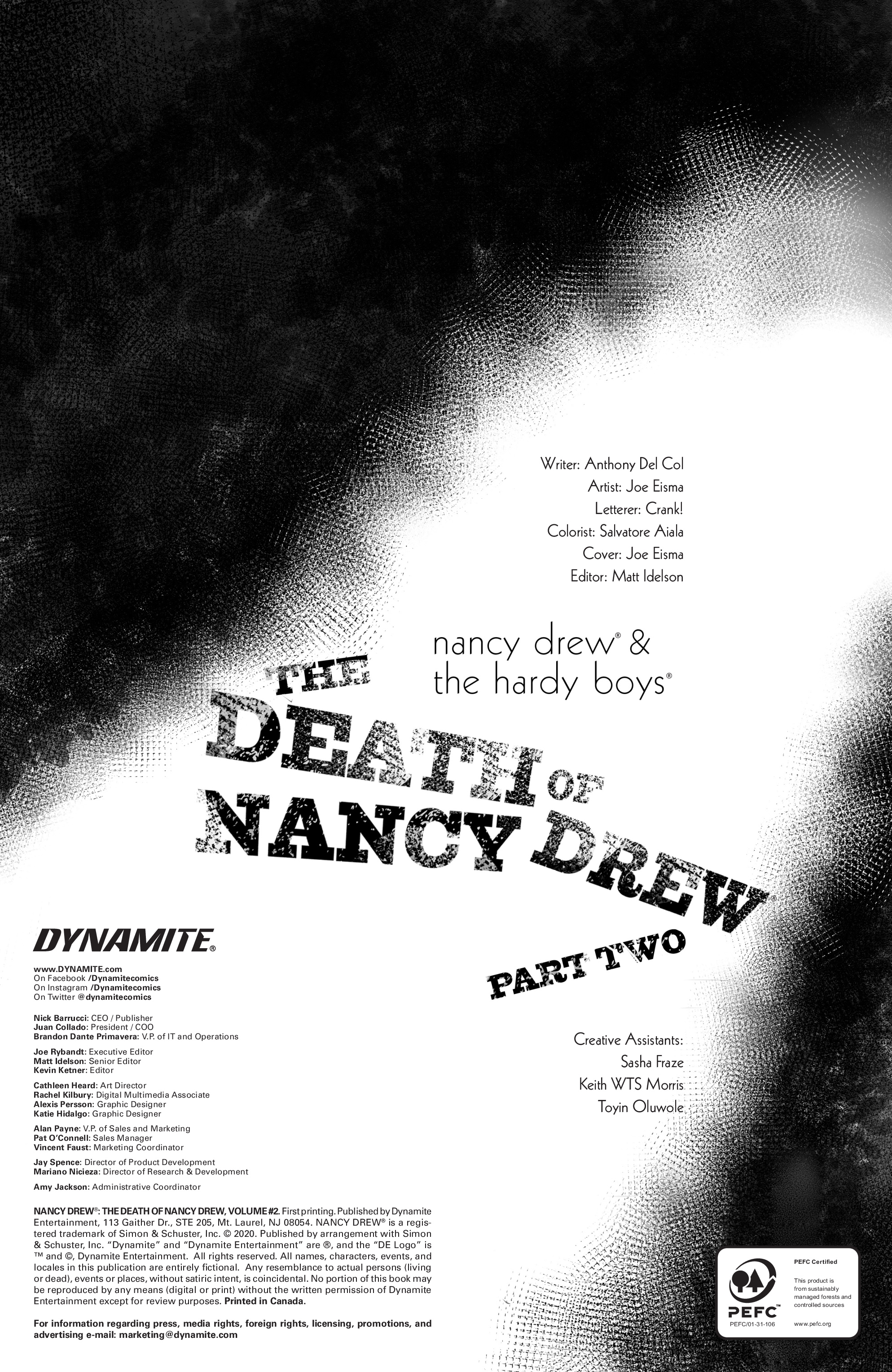 Nancy Drew & The Hardy Boys: The Death of Nancy Drew (2020-): Chapter 2 - Page 2
