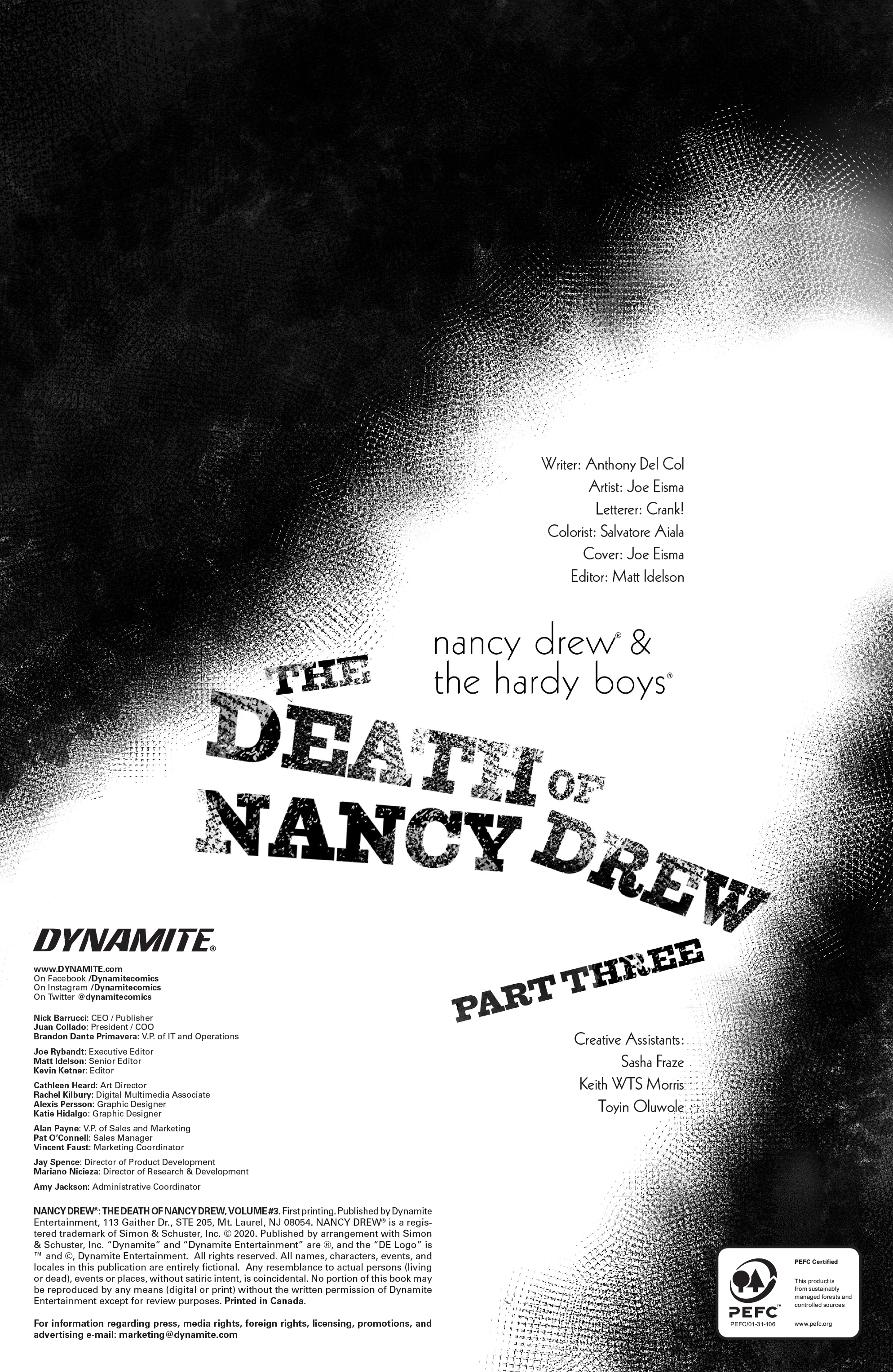 Nancy Drew & The Hardy Boys: The Death of Nancy Drew (2020-): Chapter 3 - Page 2