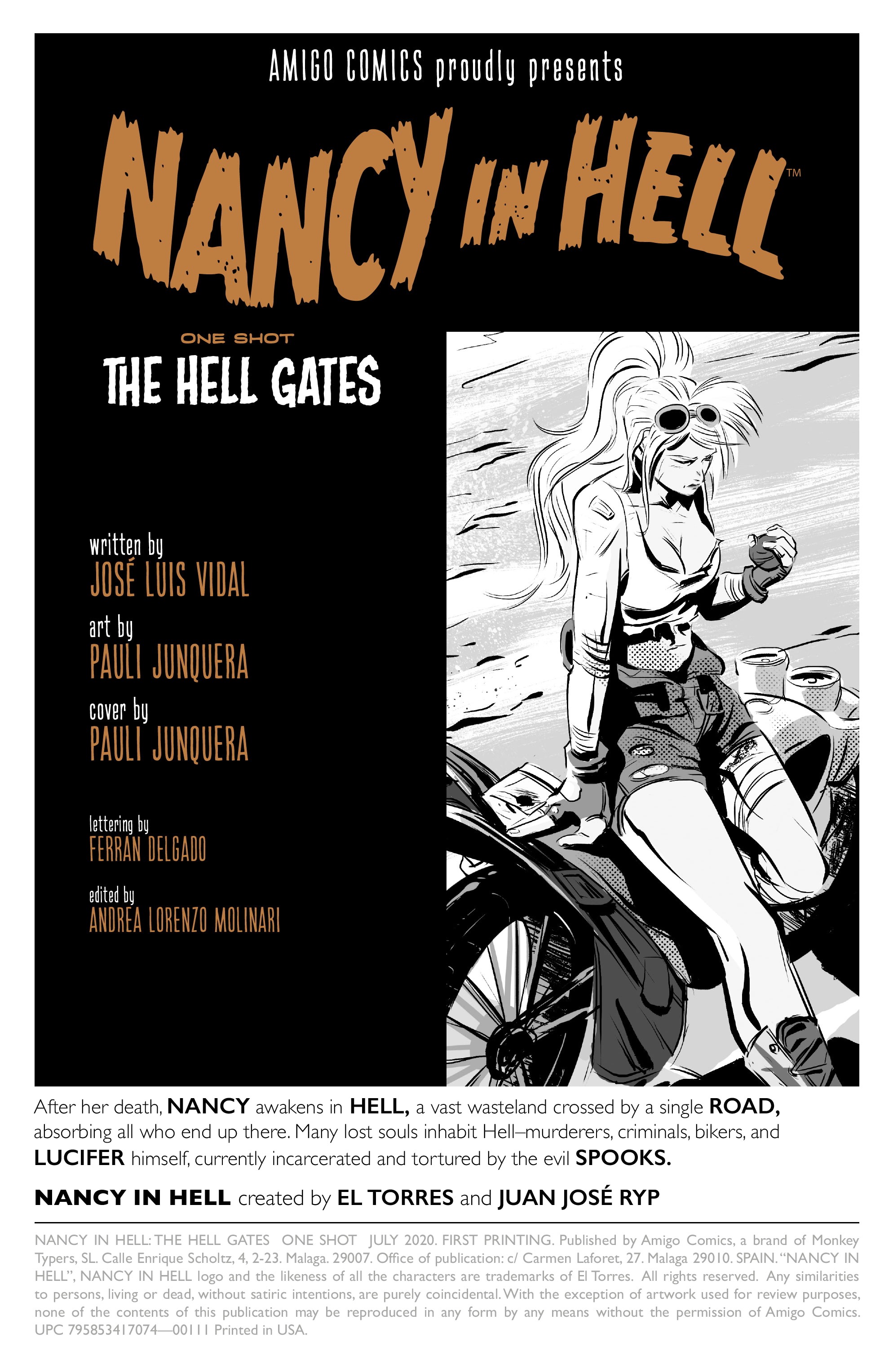 Nancy in Hell: The Hell Gates (2020): Chapter 1 - Page 2