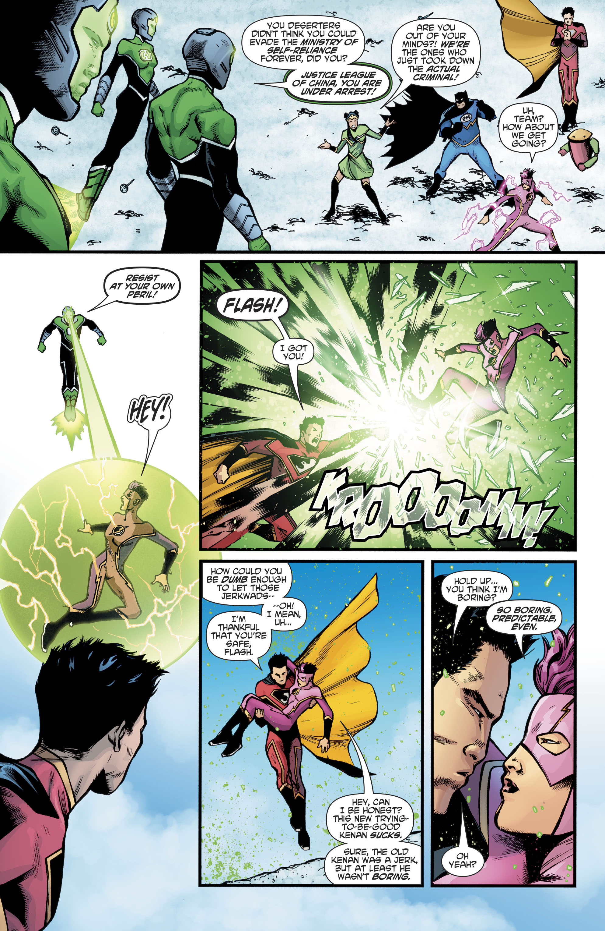 New Super-Man and the Justice League of China (2016-) issue 20 - Page 16