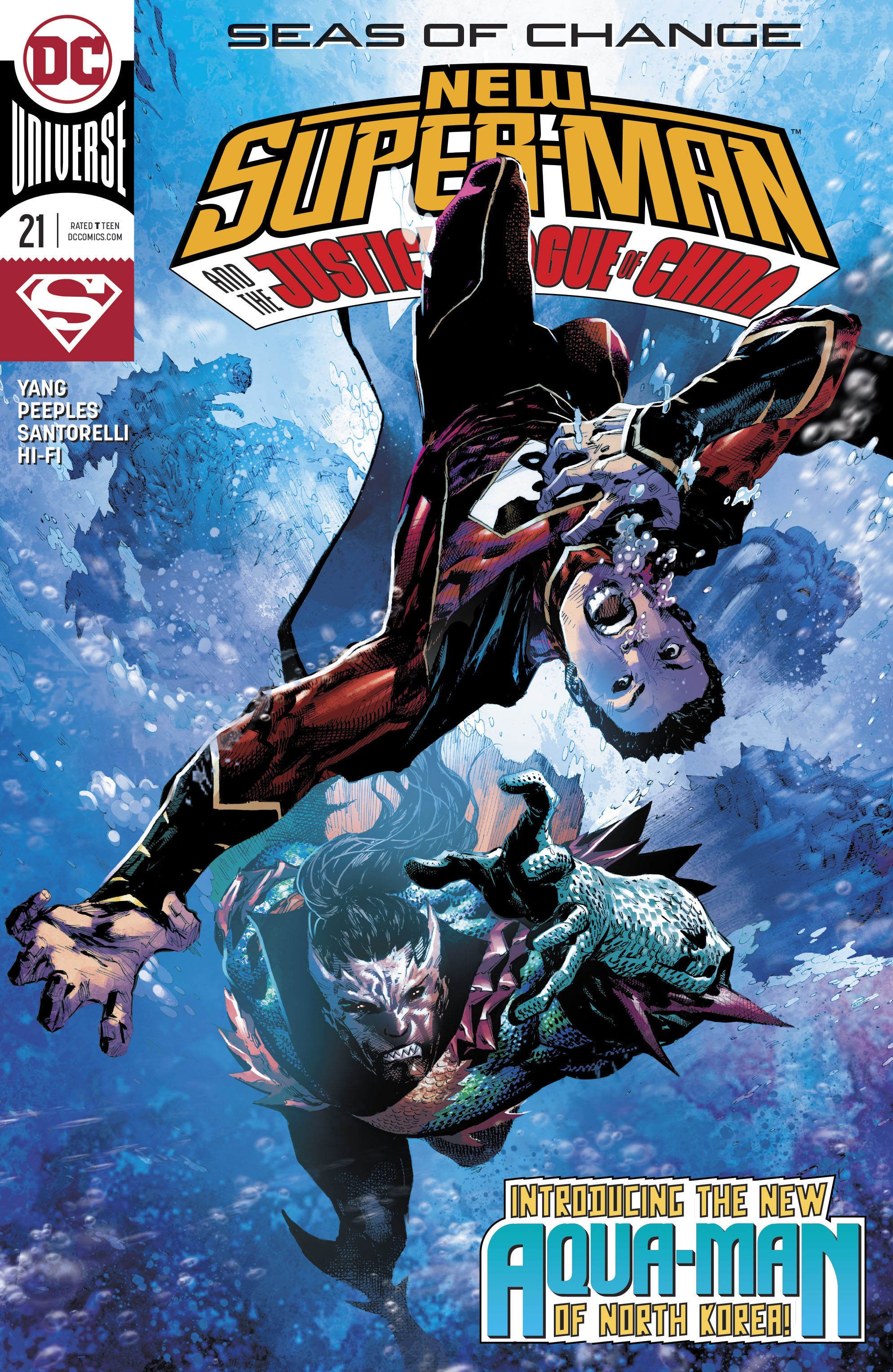 New Super-Man and the Justice League of China (2016-)-New Super-Man and the Justice League of China (2016-) #21