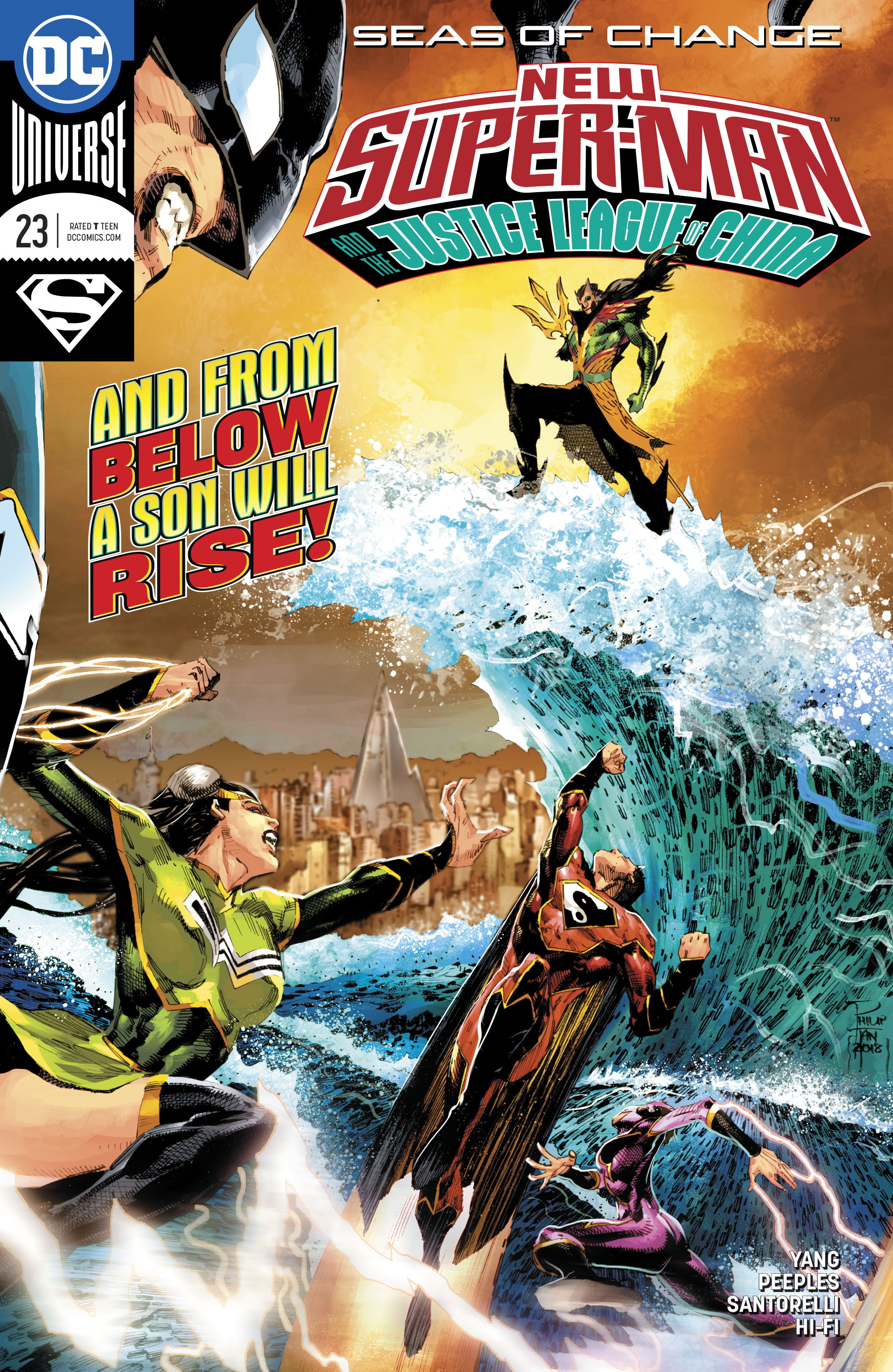 New Super-Man and the Justice League of China (2016-)-New Super-Man and the Justice League of China (2016-) #23