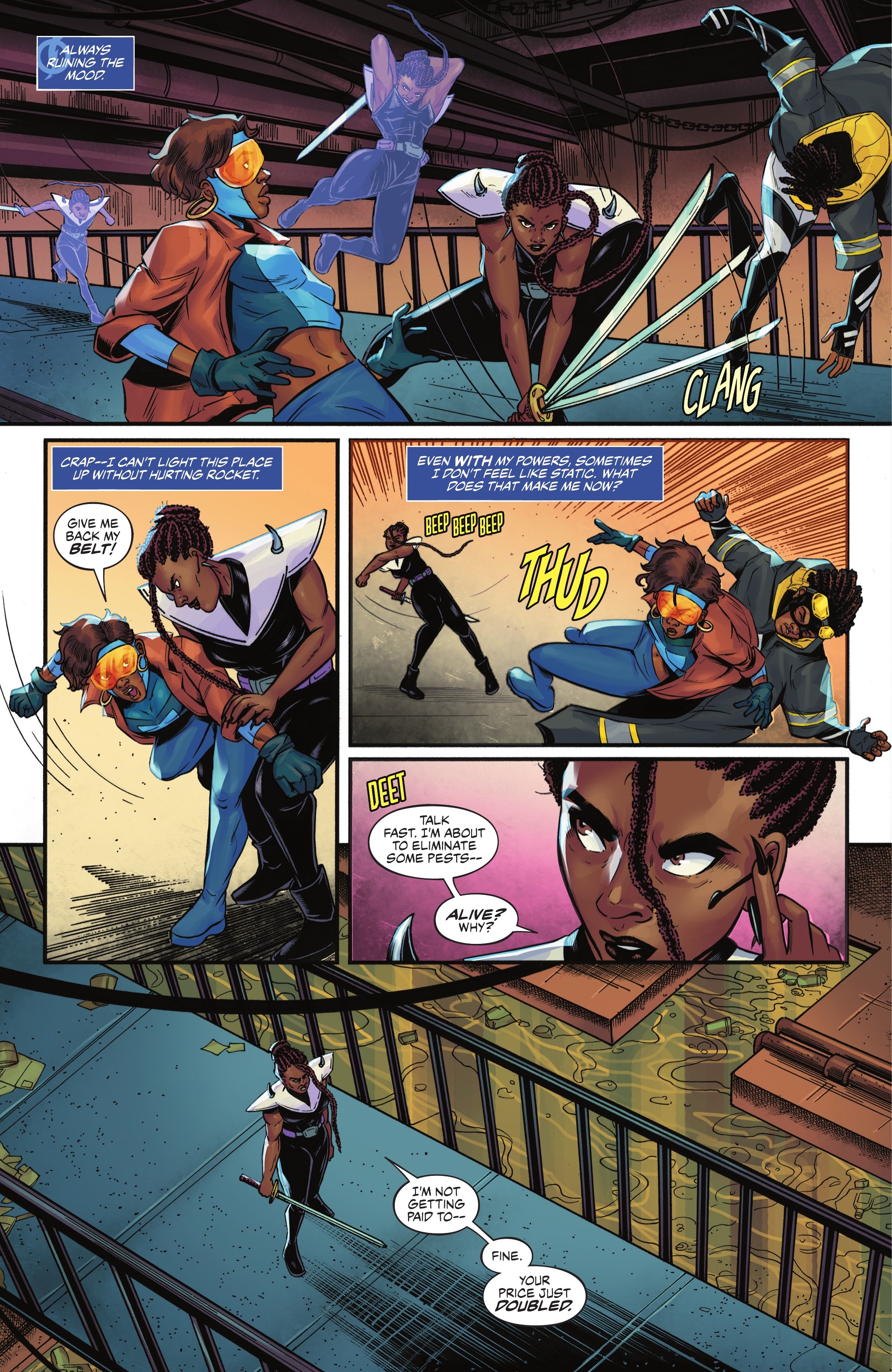 New Talent Showcase: The Milestone Initiative (2023-) issue 1 - Page 8