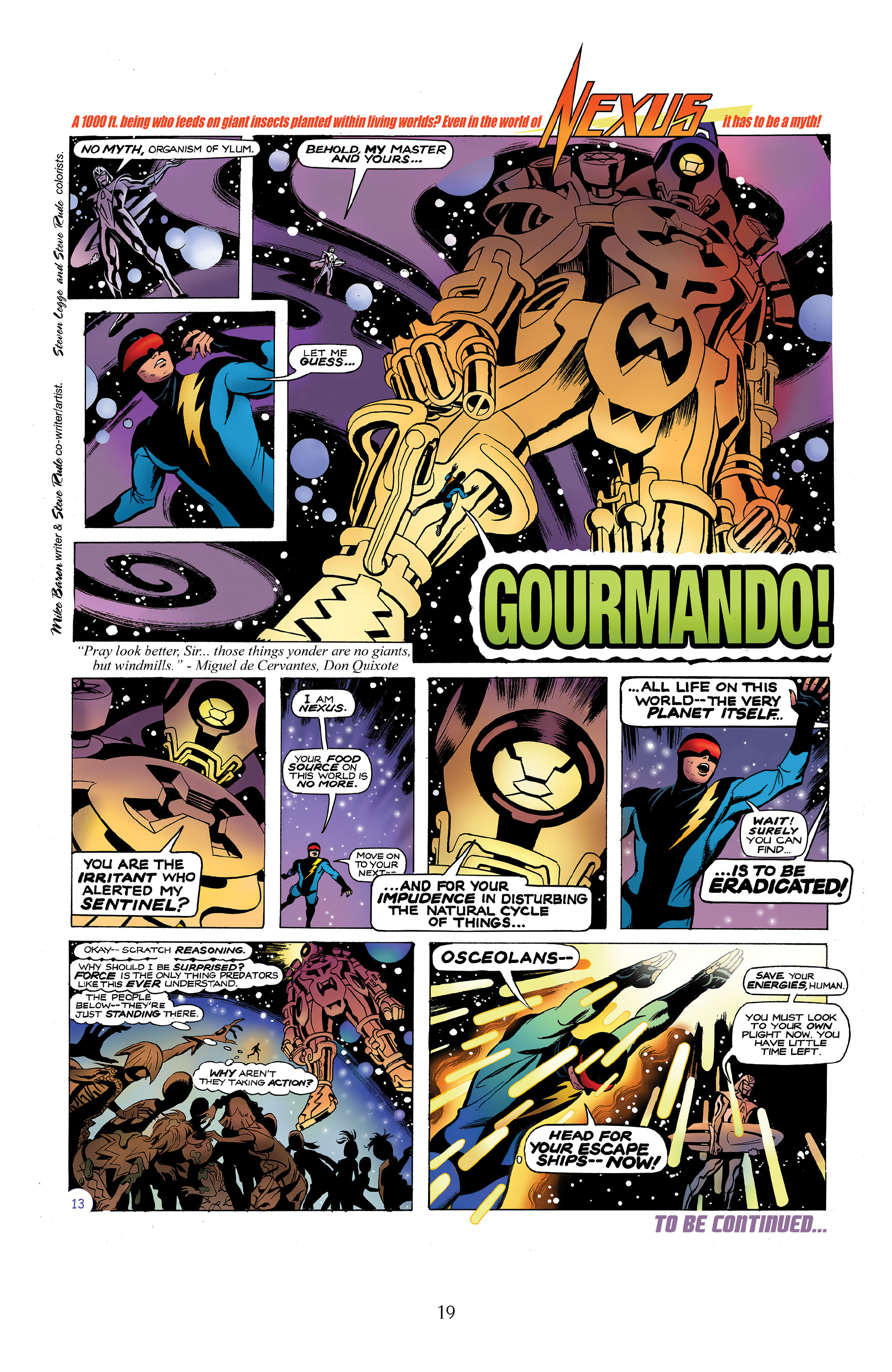 Nexus Newspaper Strips (2021-) issue Vol. 1: The Coming of Gourmando - Page 18