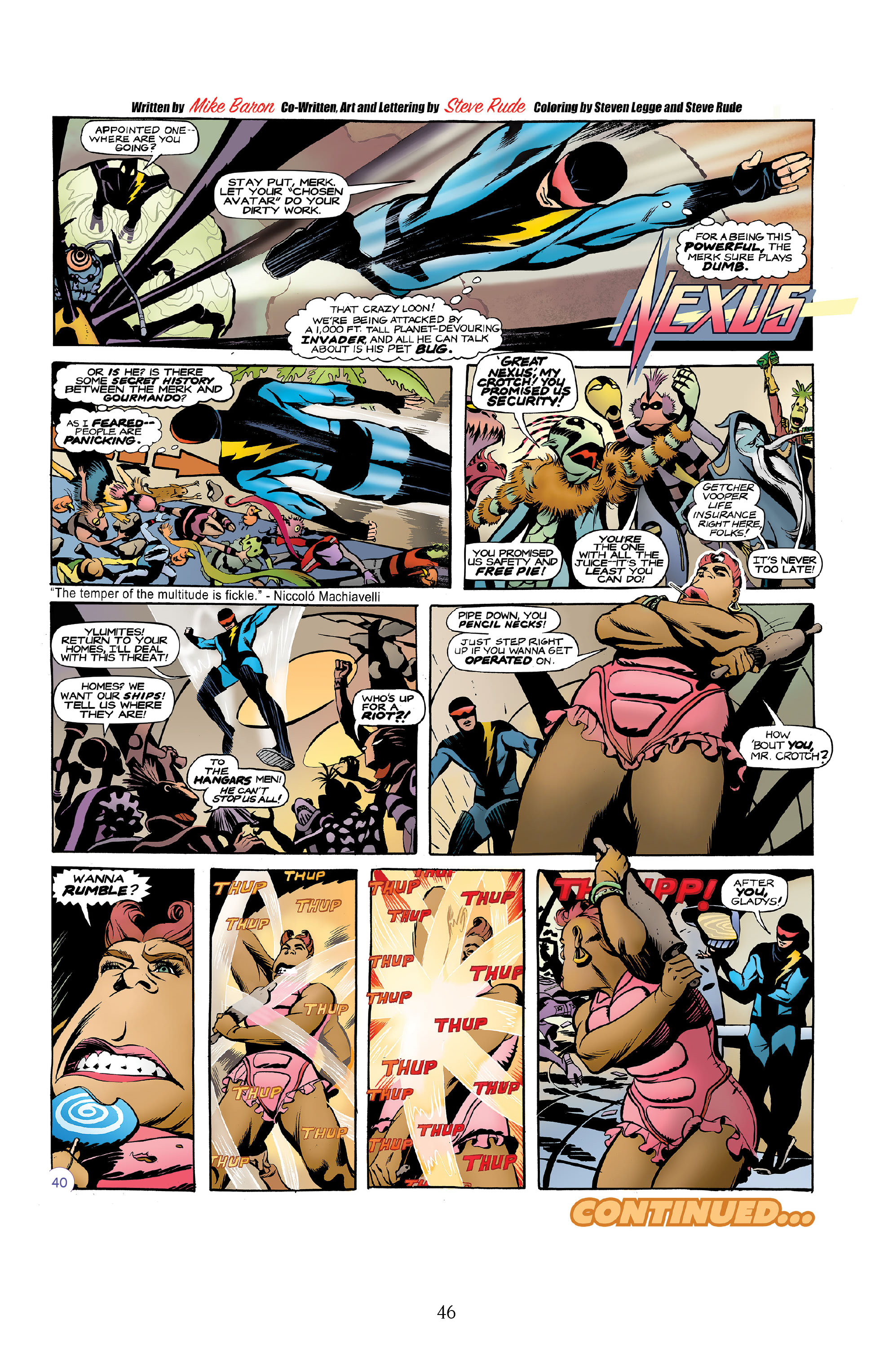 Nexus Newspaper Strips (2021-) issue Vol. 1: The Coming of Gourmando - Page 45