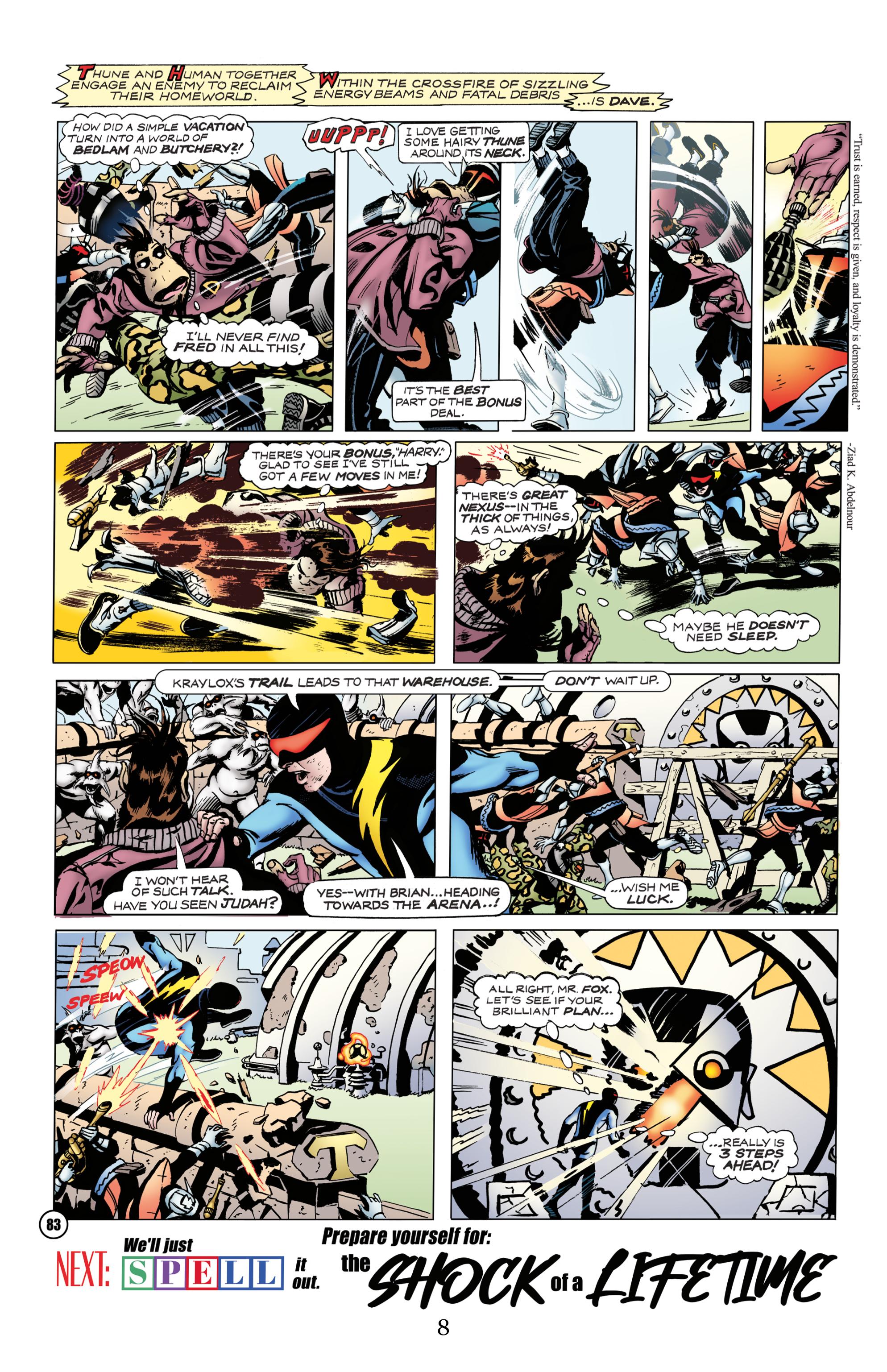 Nexus - The Newspaper Strips Vol. 2: Battle for Thuneworld (2024-) issue 5 - Page 8