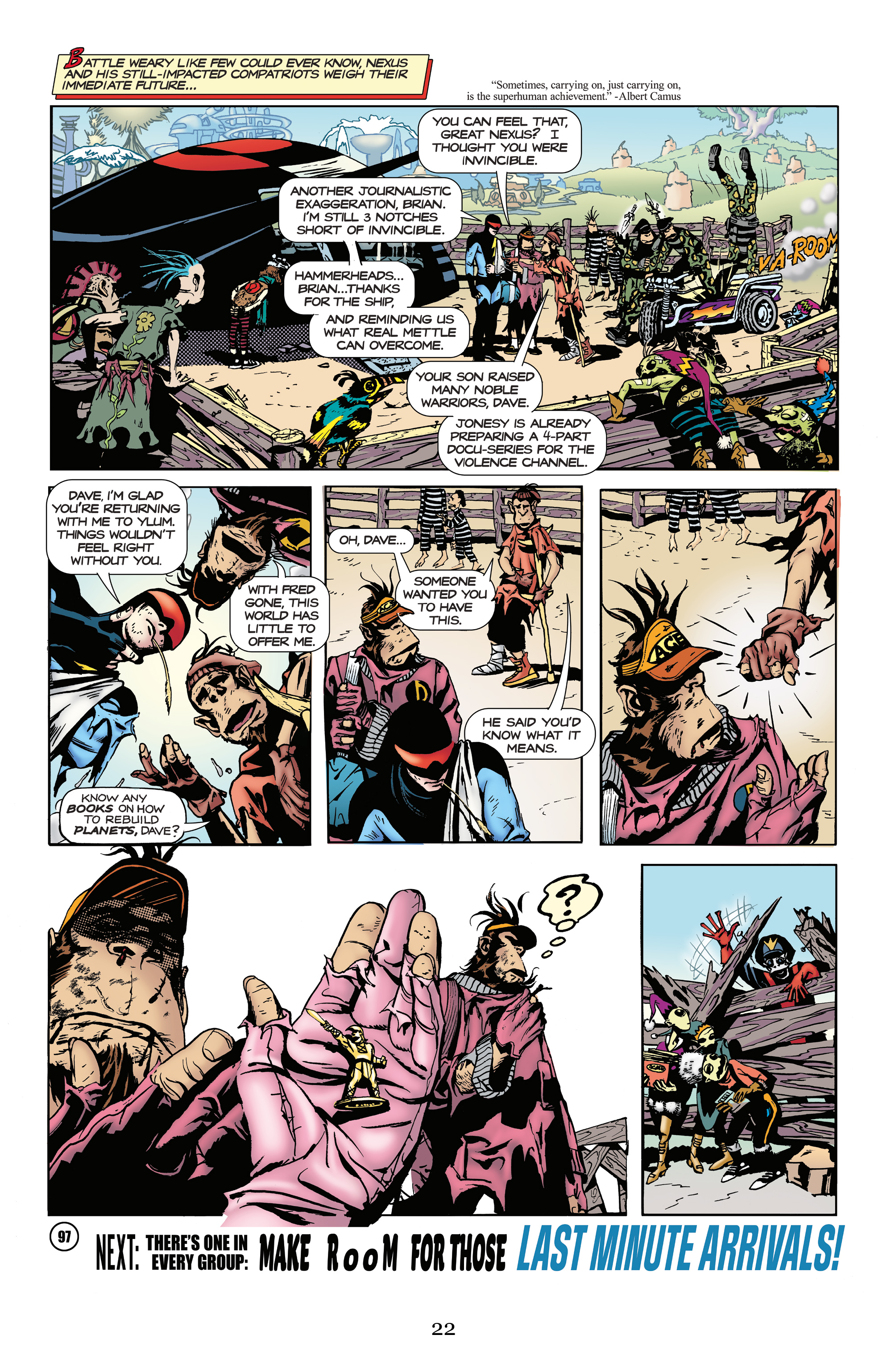 Nexus - The Newspaper Strips Vol. 2: Battle for Thuneworld (2024-) issue 5 - Page 22