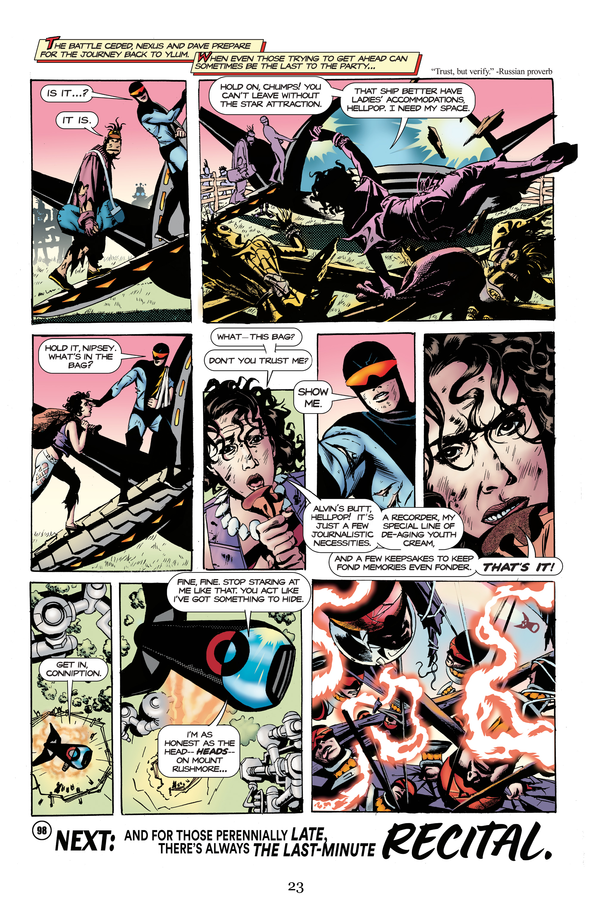 Nexus - The Newspaper Strips Vol. 2: Battle for Thuneworld (2024-) issue 5 - Page 23