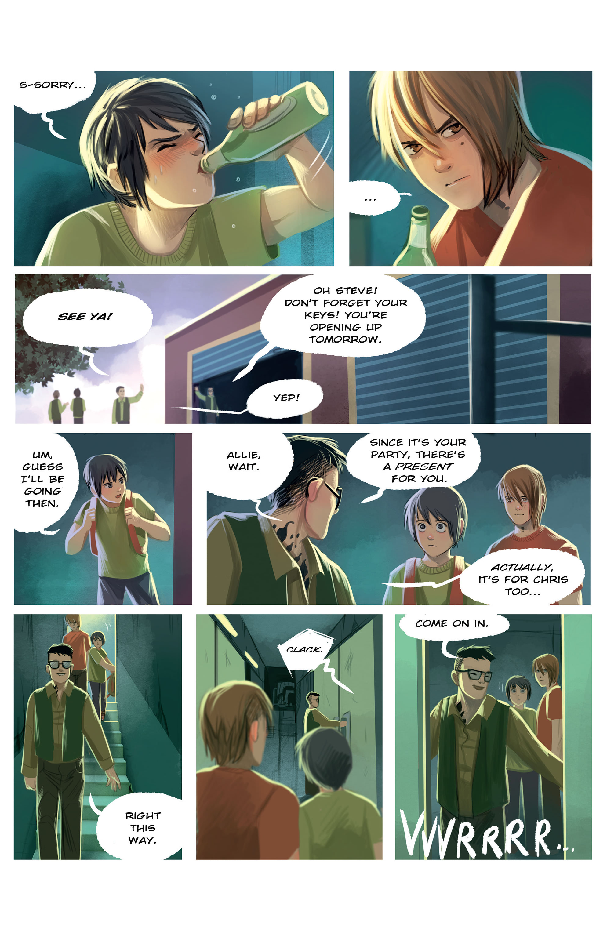 <{ $series->title }} issue 2 - Page 5