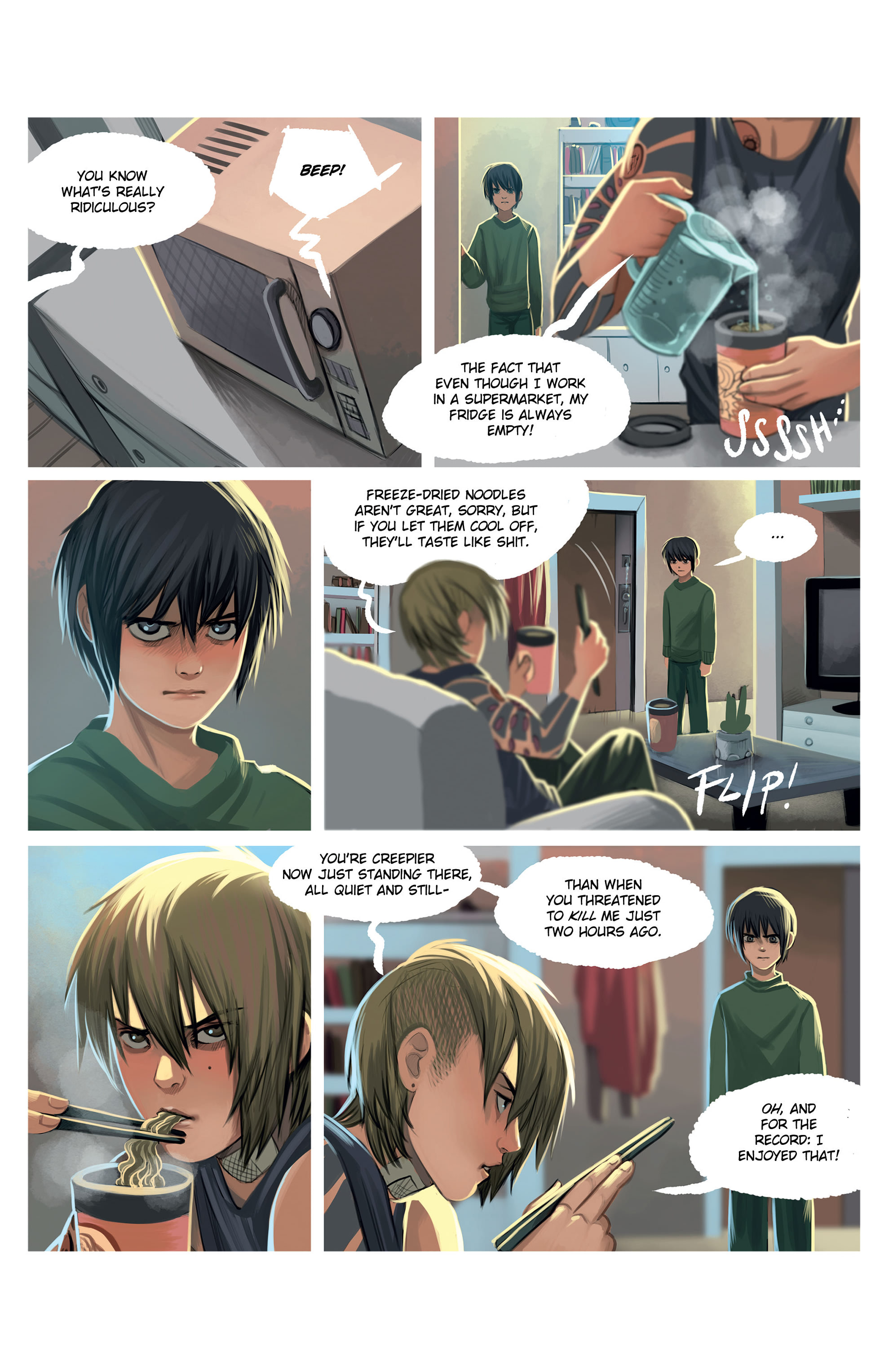 <{ $series->title }} issue 4 - Page 9