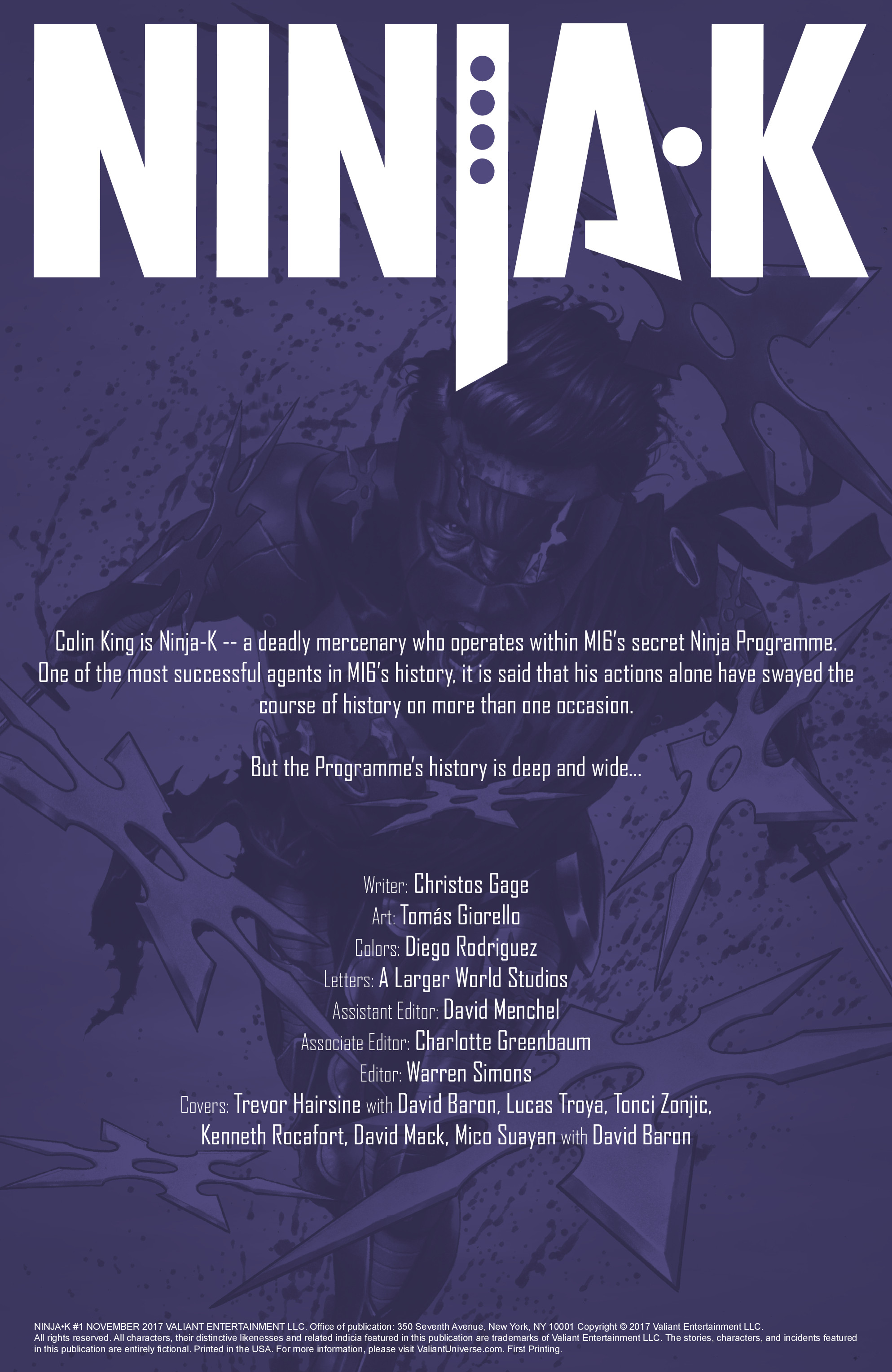 Ninja-K (2017): Chapter 1 - Page 2