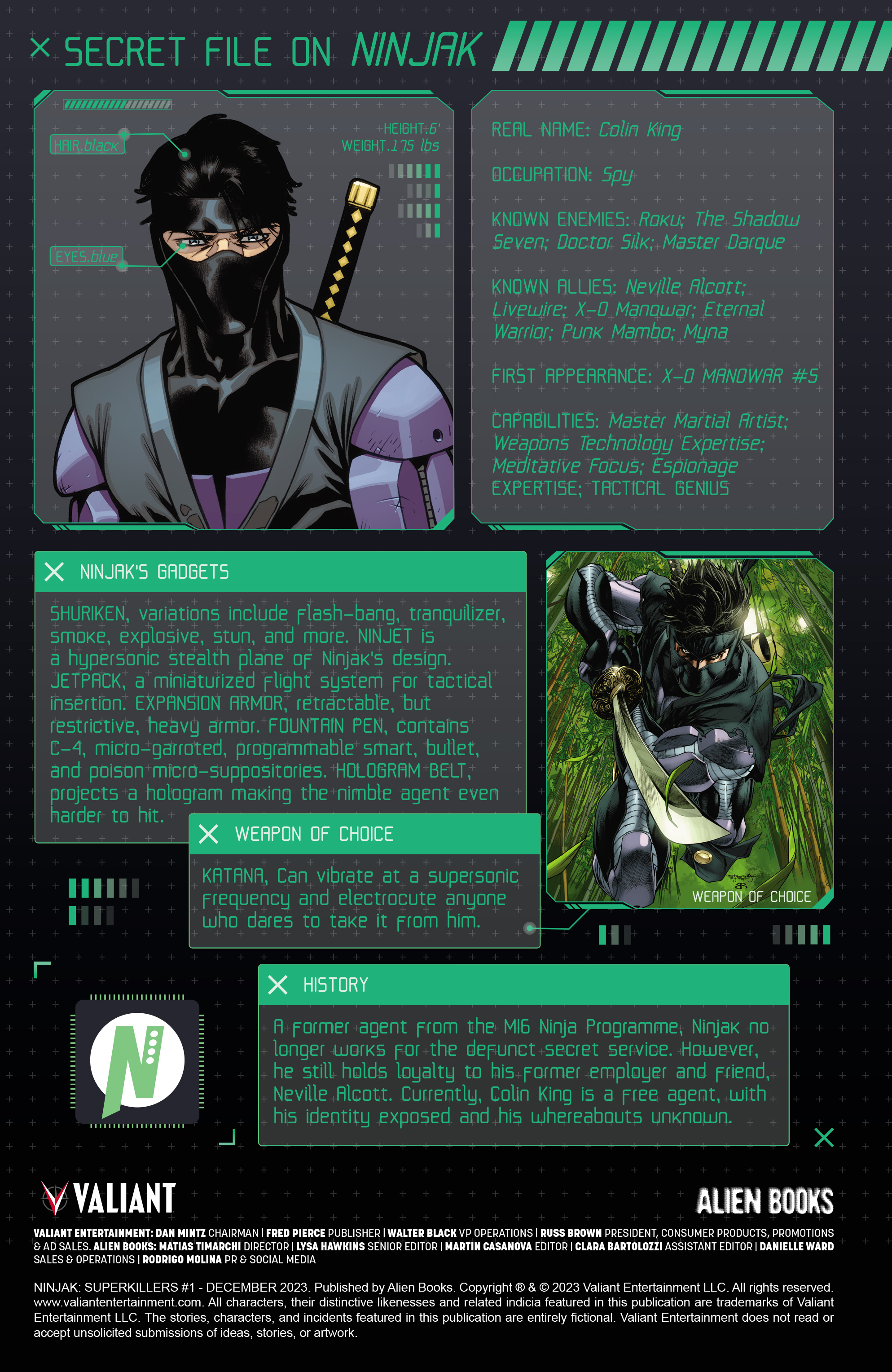 Ninjak: Superkillers (2023-): Chapter 1 - Page 2