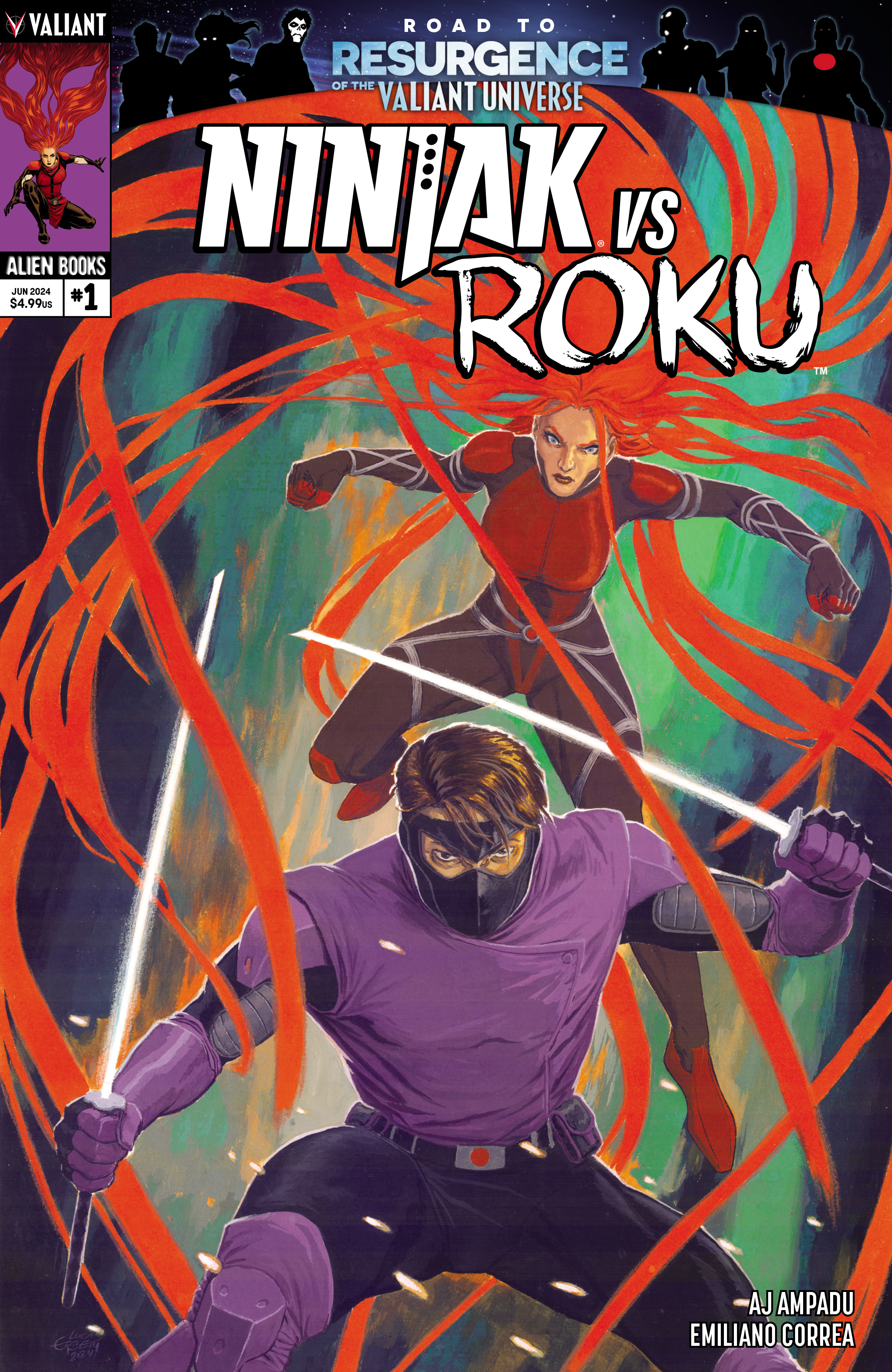 Ninjak vs. Roku (2024-) issue 1 - Page 1