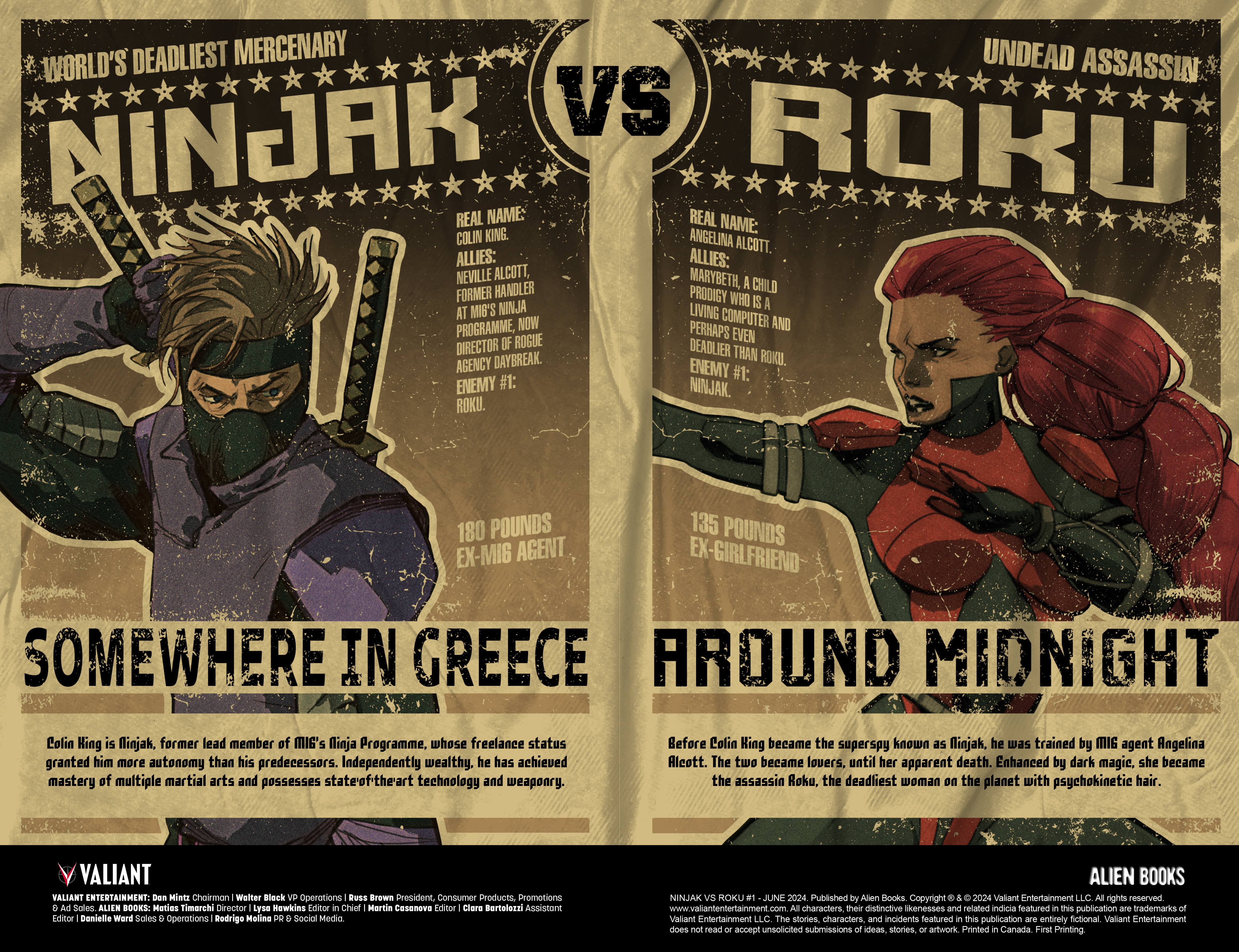 Ninjak vs. Roku (2024-) issue 1 - Page 2