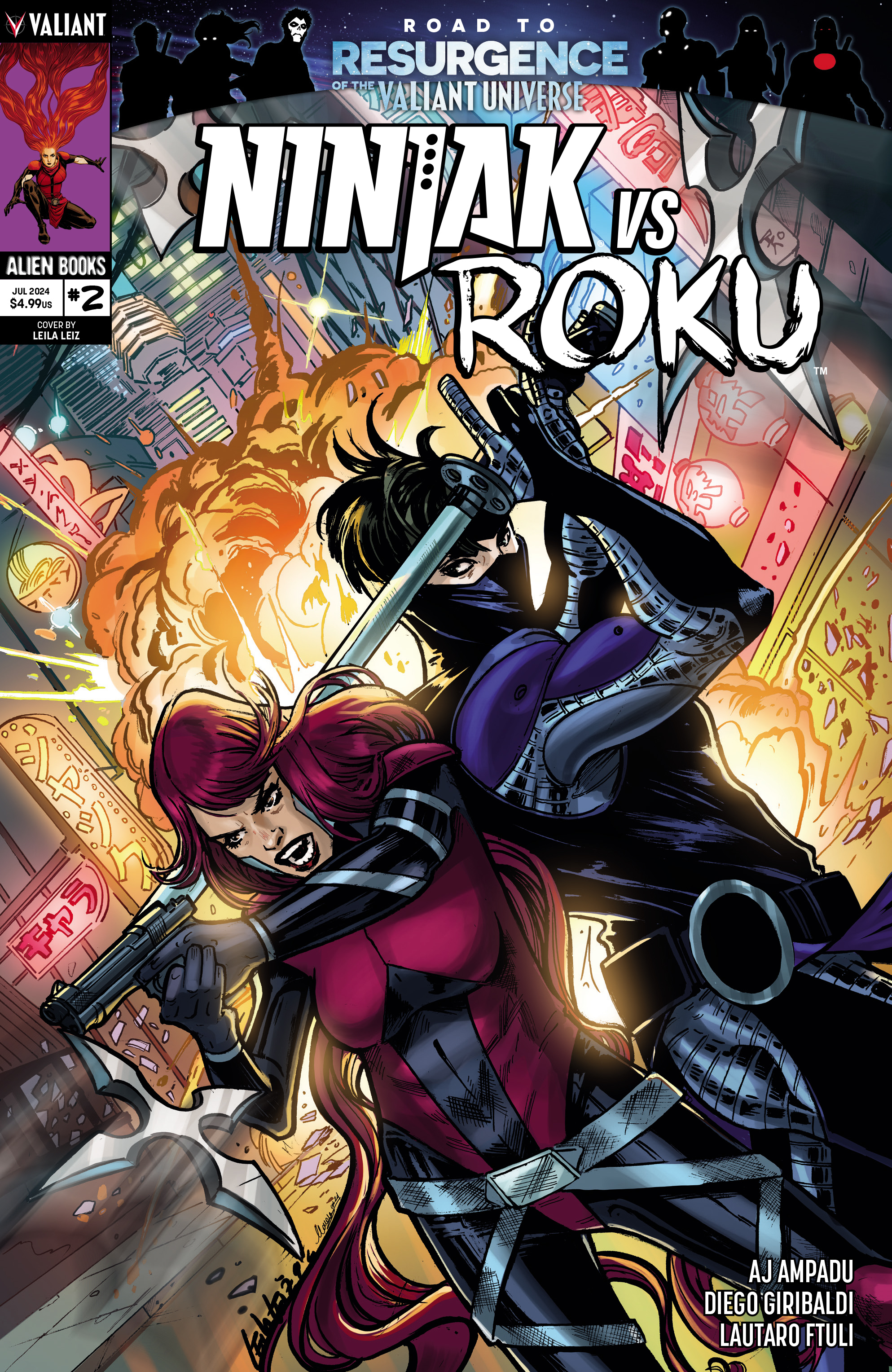 Ninjak vs. Roku (2024-) issue 2 - Page 1