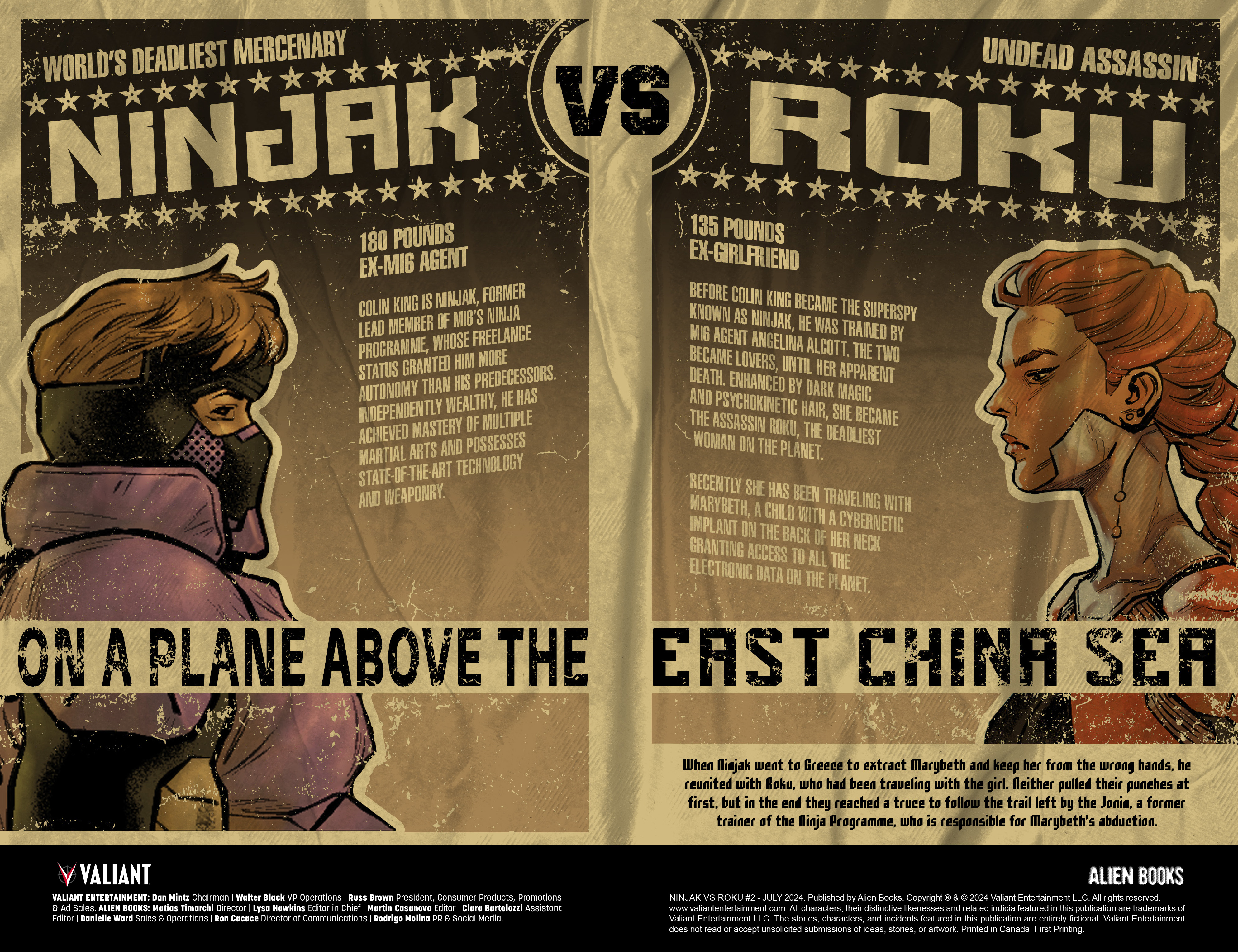 Ninjak vs. Roku (2024-) issue 2 - Page 2