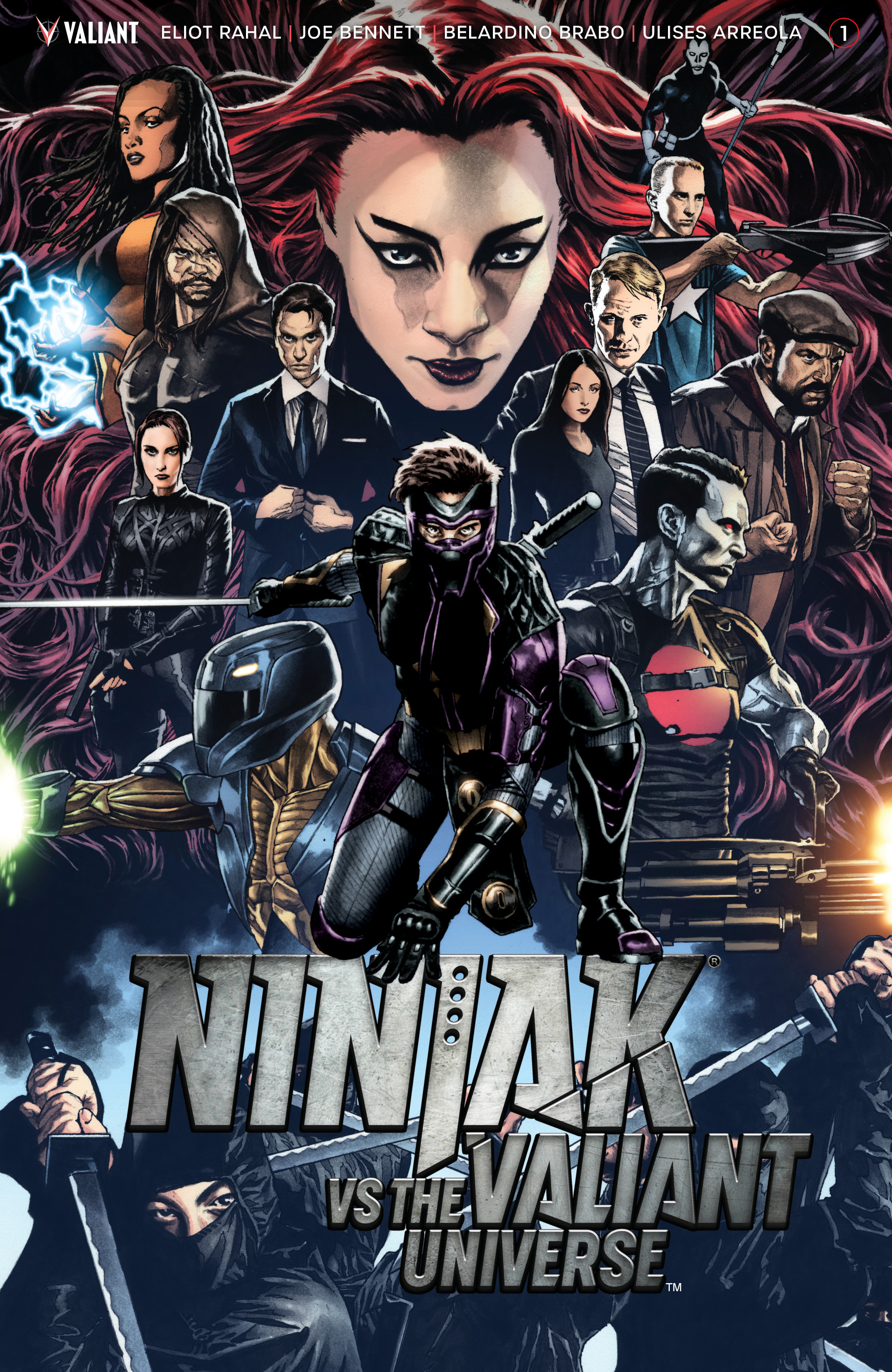 Ninjak Vs. the Valiant Universe (2018)-Ninjak Vs. the Valiant Universe (2018) #1