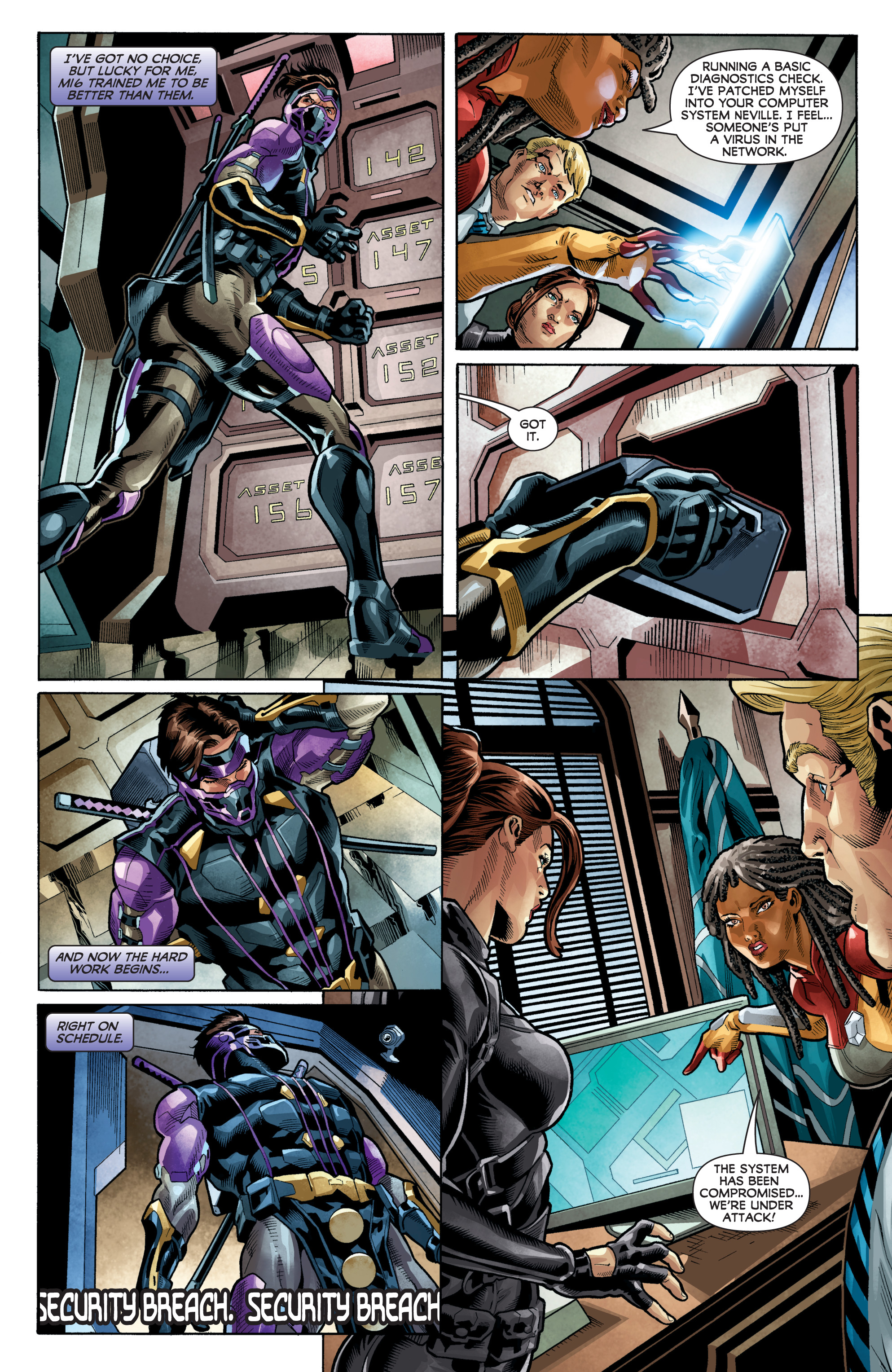 Ninjak Vs. the Valiant Universe (2018) issue 1 - Page 15