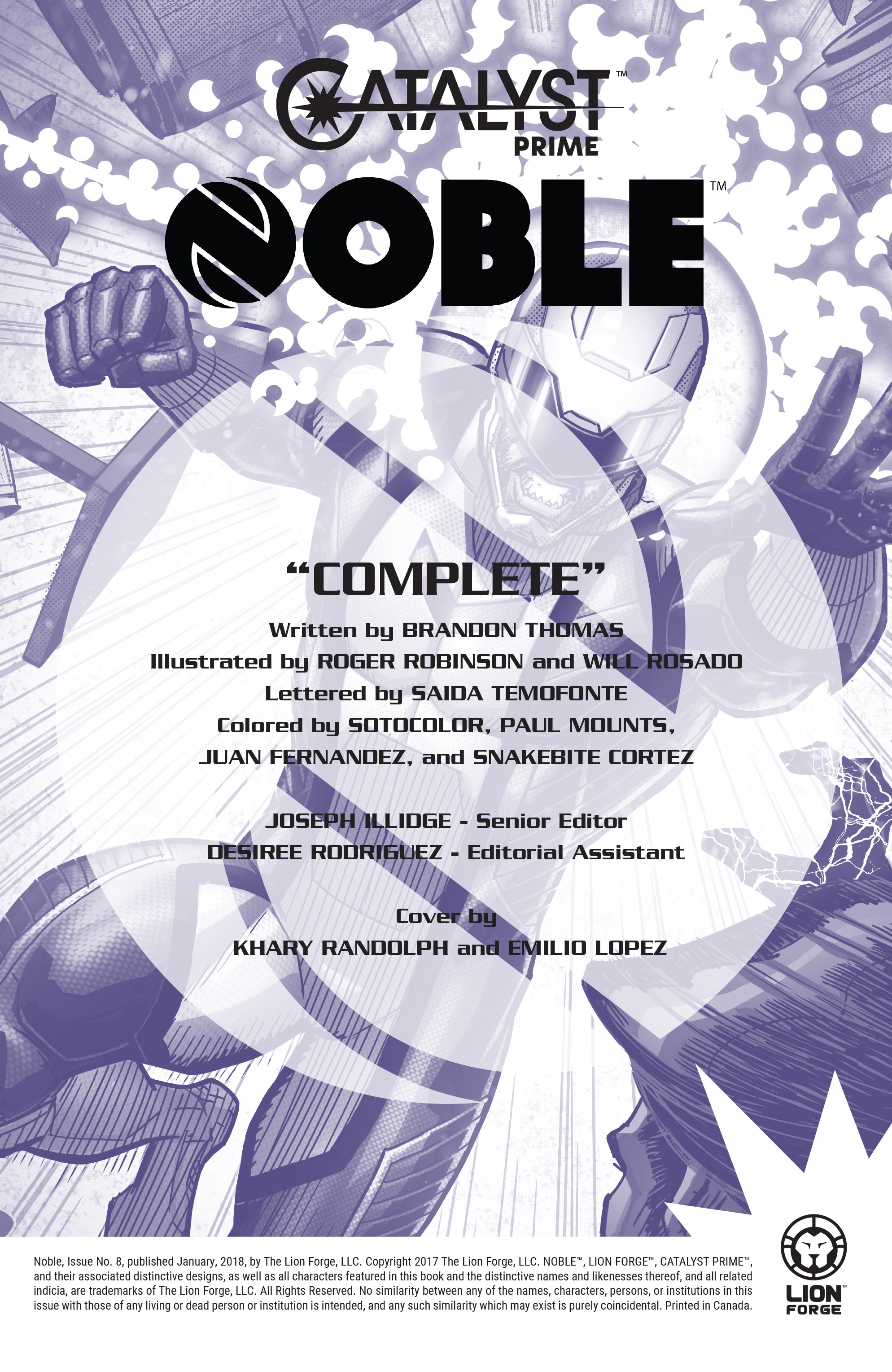 Noble (2017) issue 8 - Page 2