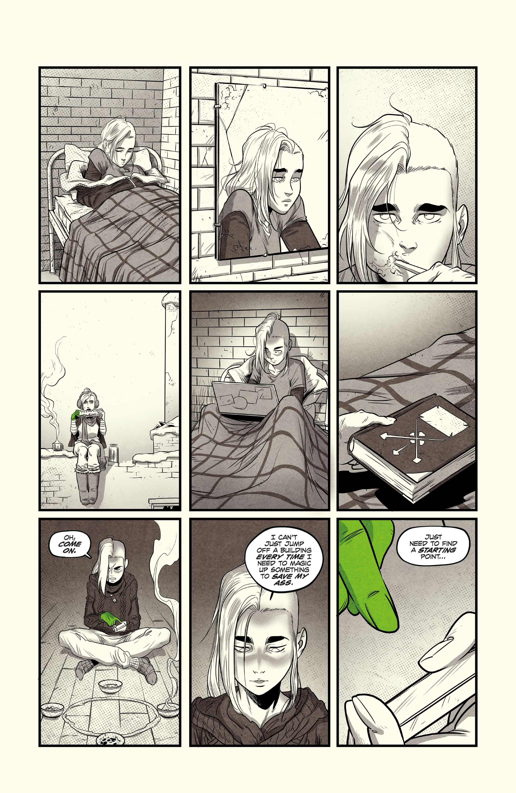 <{ $series->title }} issue 8 - Page 12