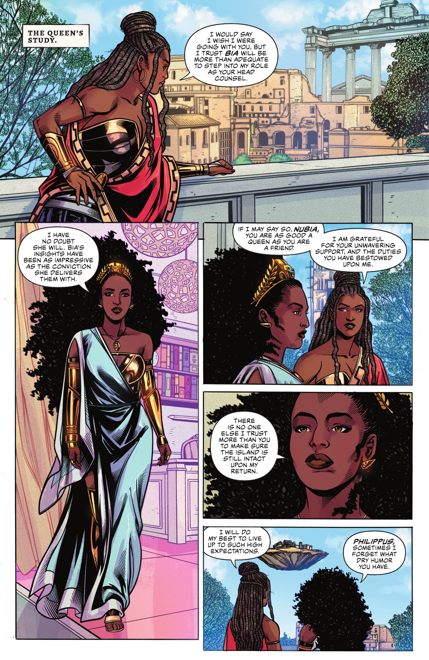 Nubia: Queen of the Amazons (2022-) issue 1 - Page 10