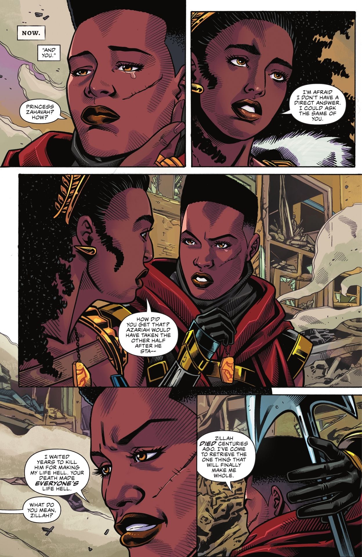 Nubia: Queen of the Amazons (2022-) issue 3 - Page 8