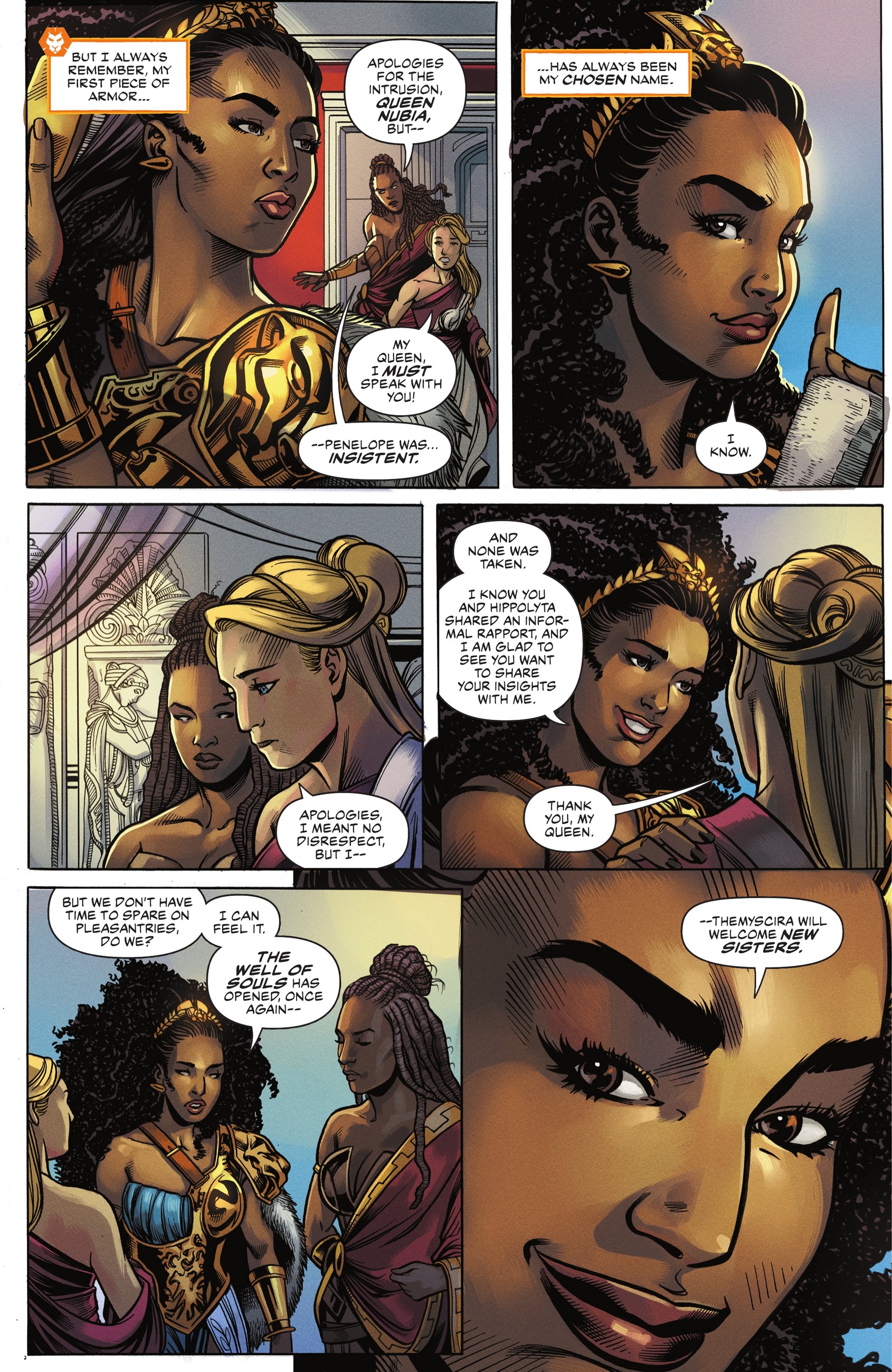 Nubia & the Amazons (2021-) issue 1 - Page 7