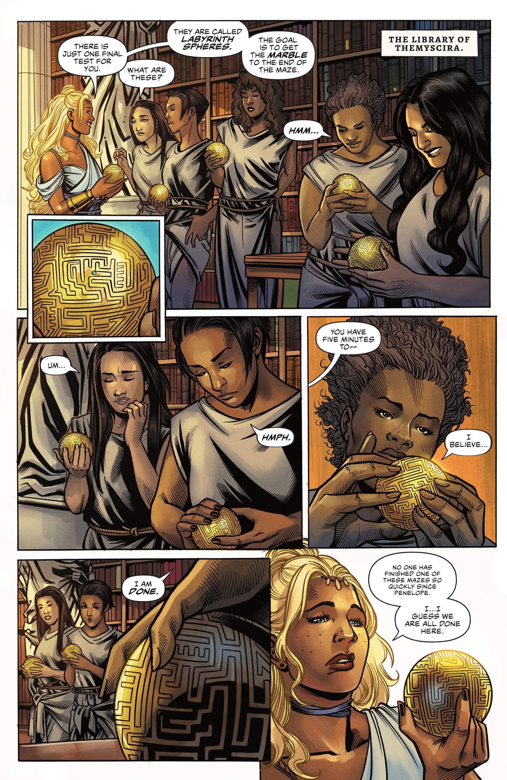 Nubia & the Amazons (2021-) issue 1 - Page 13