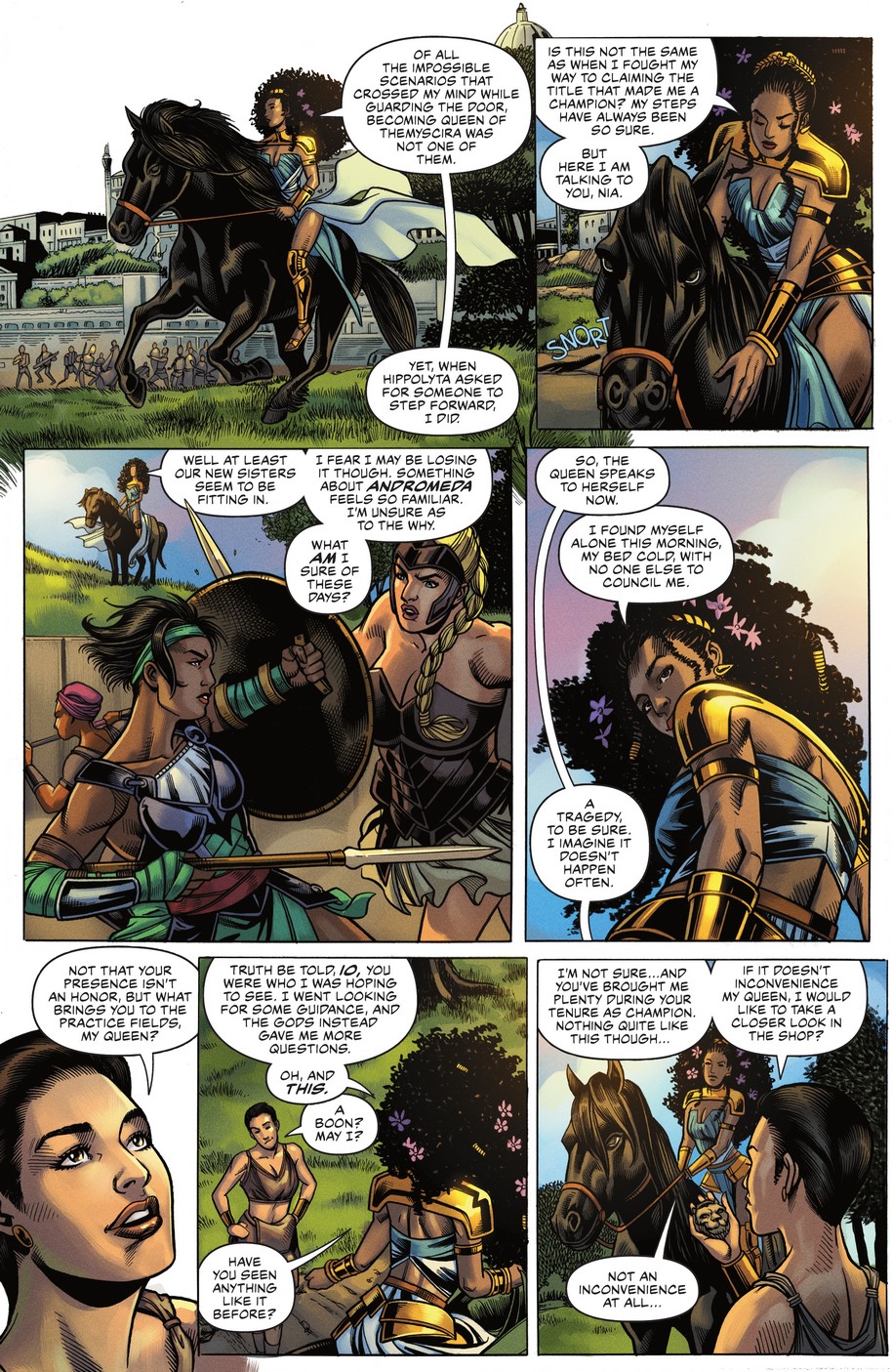 Nubia & the Amazons (2021-) issue 2 - Page 10