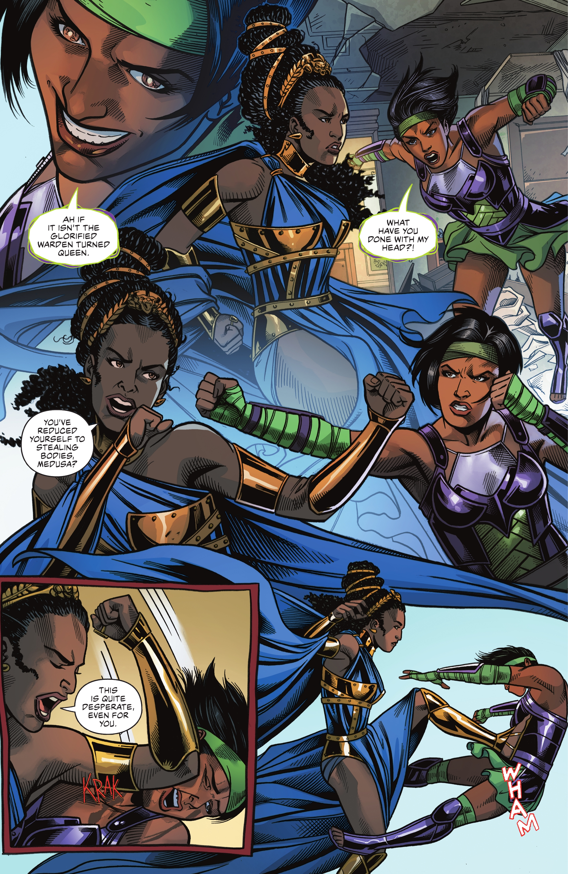 Nubia & the Amazons (2021-) issue 3 - Page 18