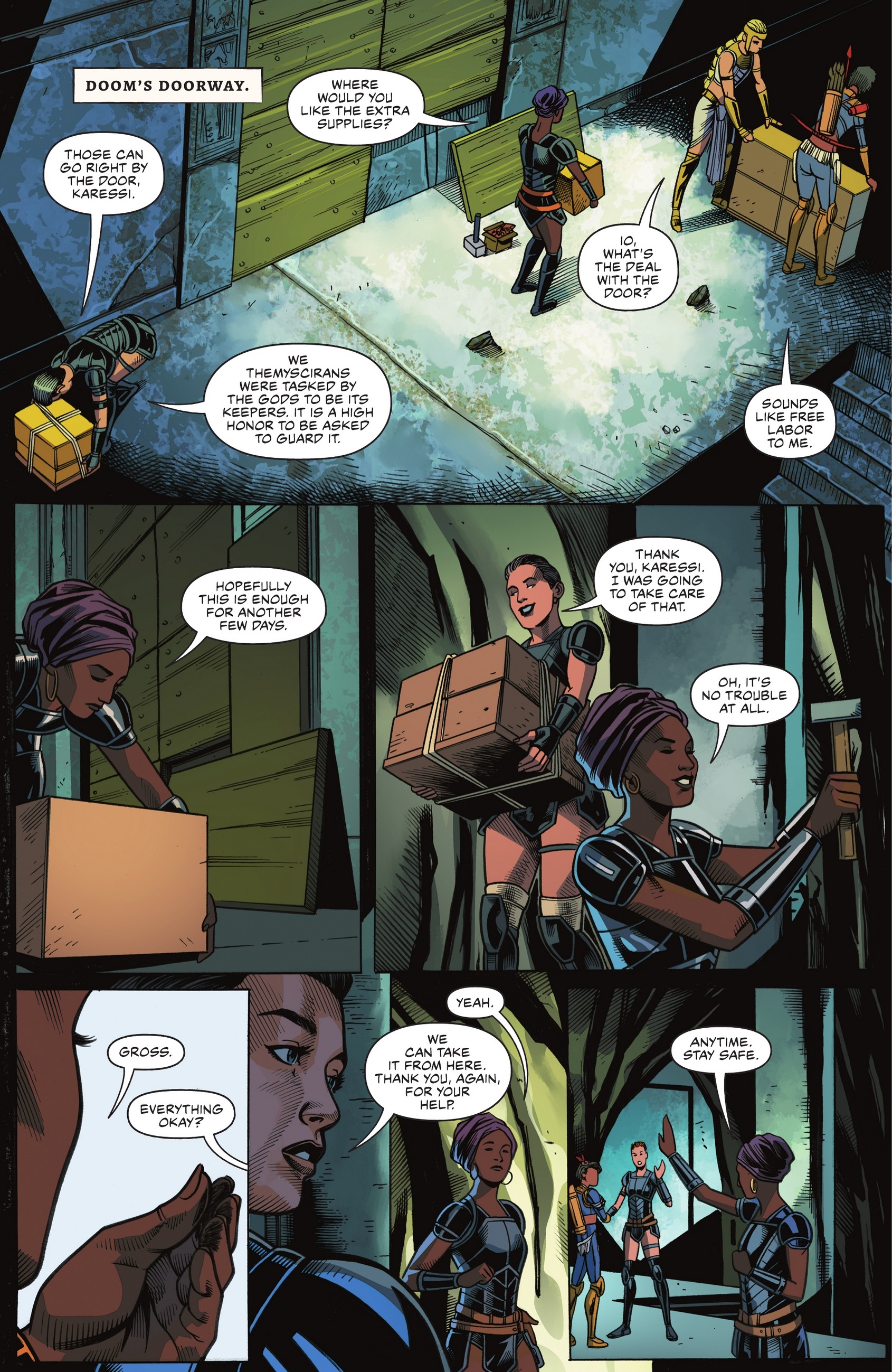 Nubia & the Amazons (2021-) issue 6 - Page 10