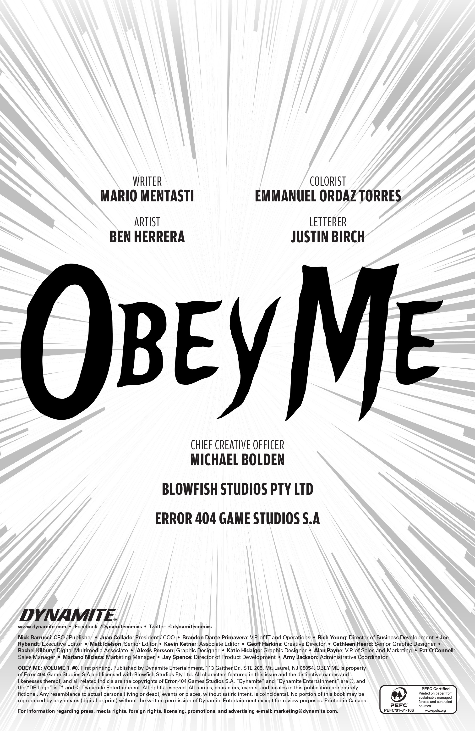 Obey Me (2019-): Chapter 0 - Page 3