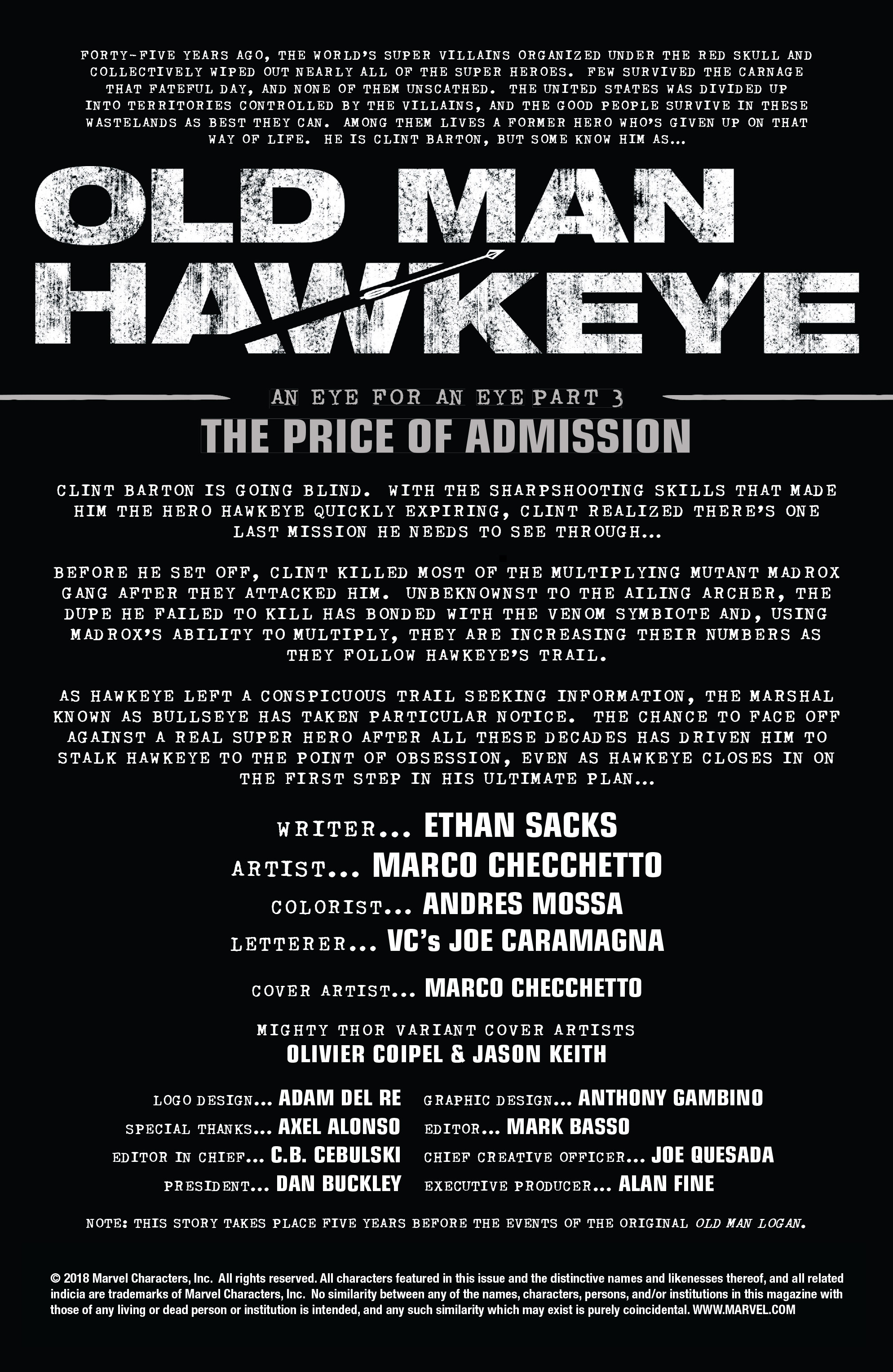 Old Man Hawkeye, Vol. 1 by Ethan Sacks