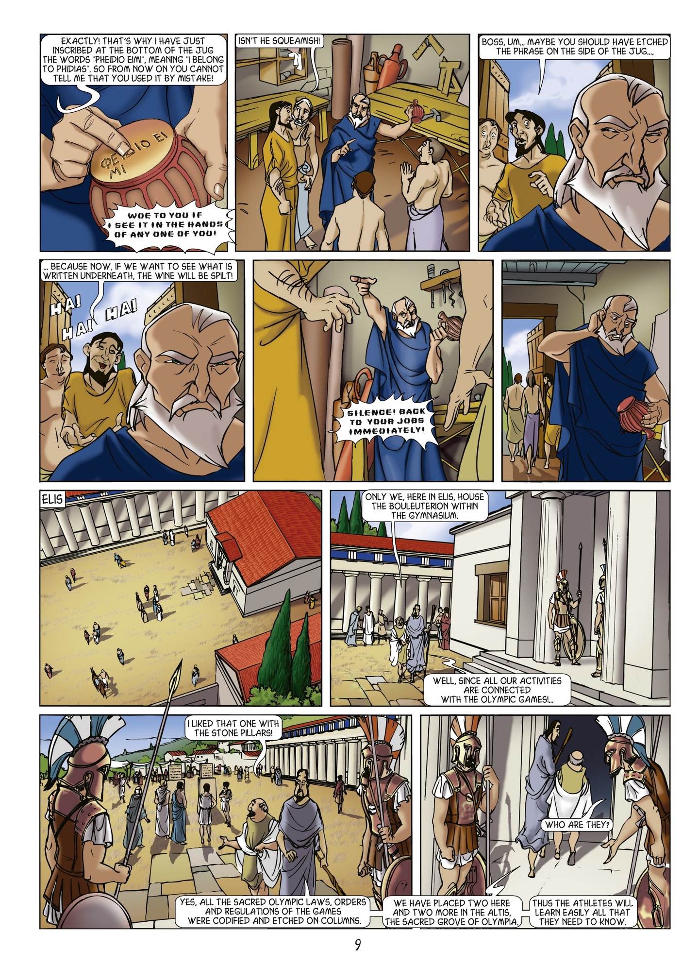 <{ $series->title }} issue 1 - Page 9