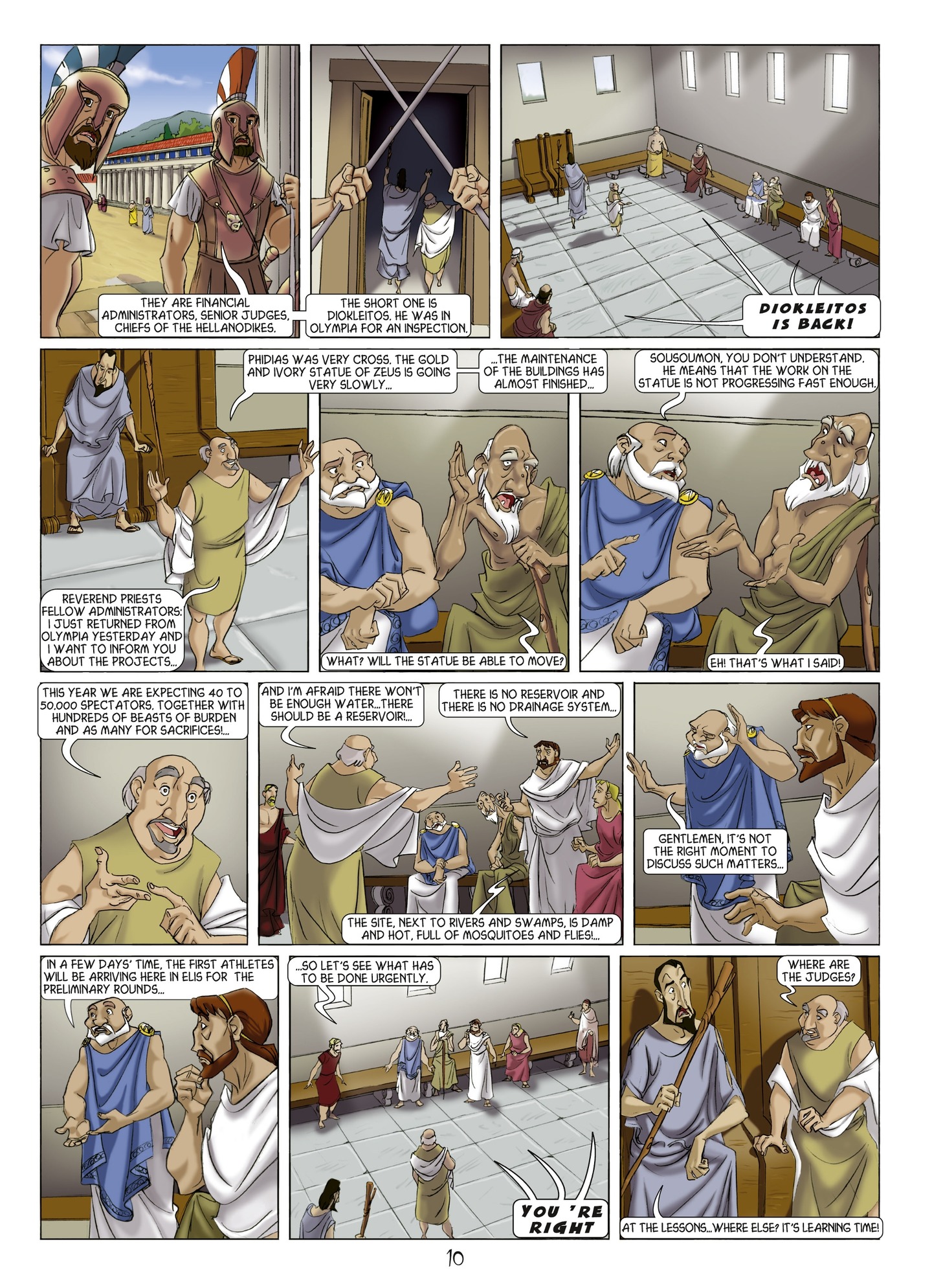 <{ $series->title }} issue 1 - Page 10